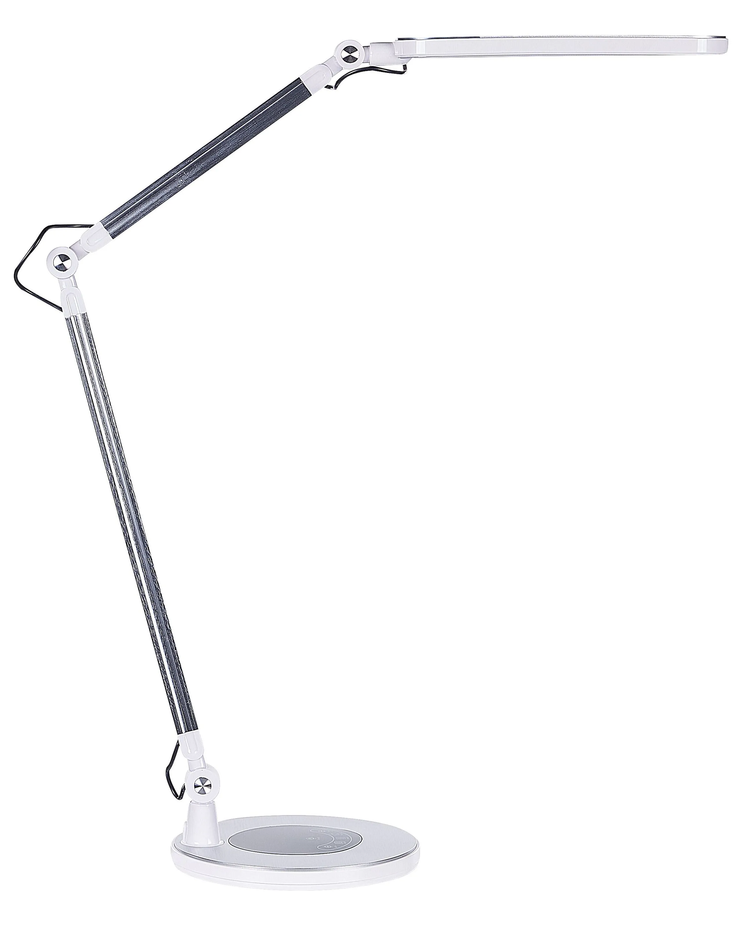 Lámpara LED de escritorio GRUS con regulador de intensidad Metal Plateado
