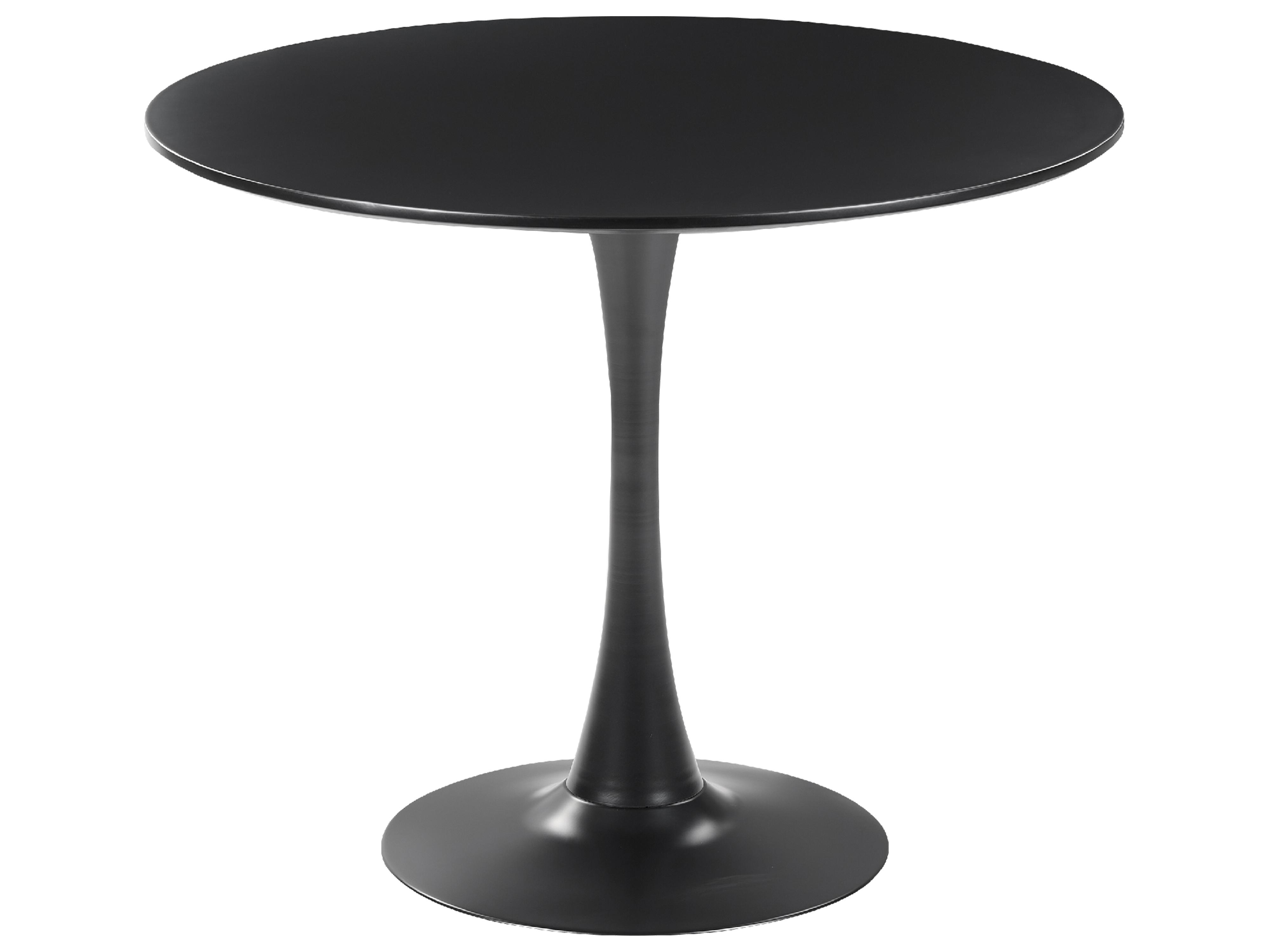 Mesa de comedor BOCA Negro 90 cm 90 cm