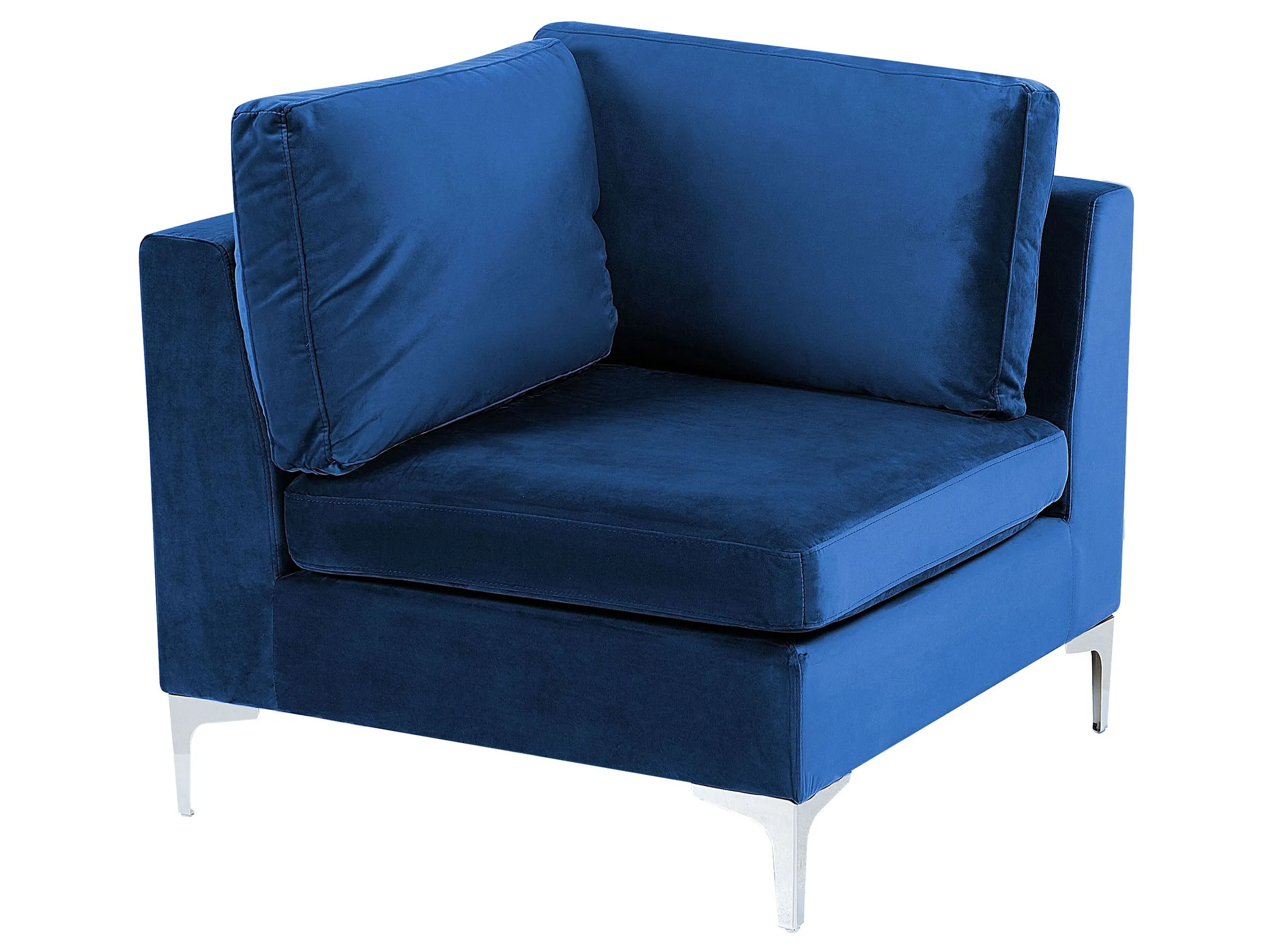 Módulo esquinero EVJA II Terciopelo Azul marino