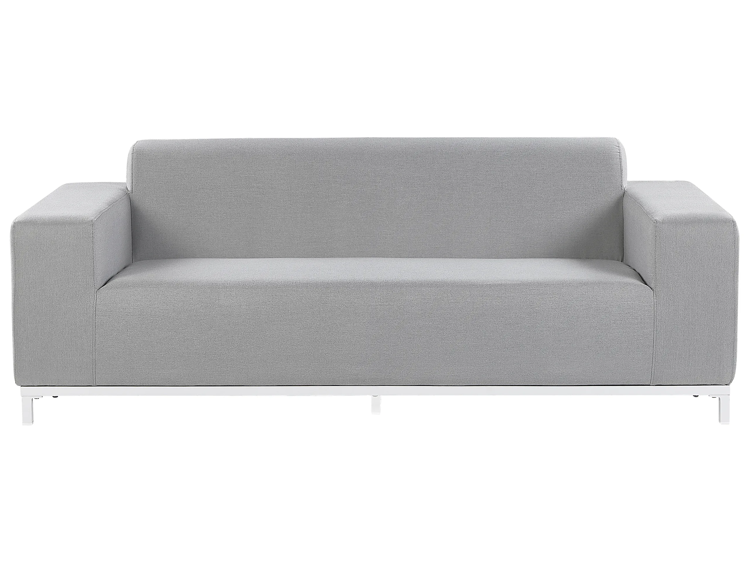 Garden Sofa 2 Seater ROVIGO Light Grey