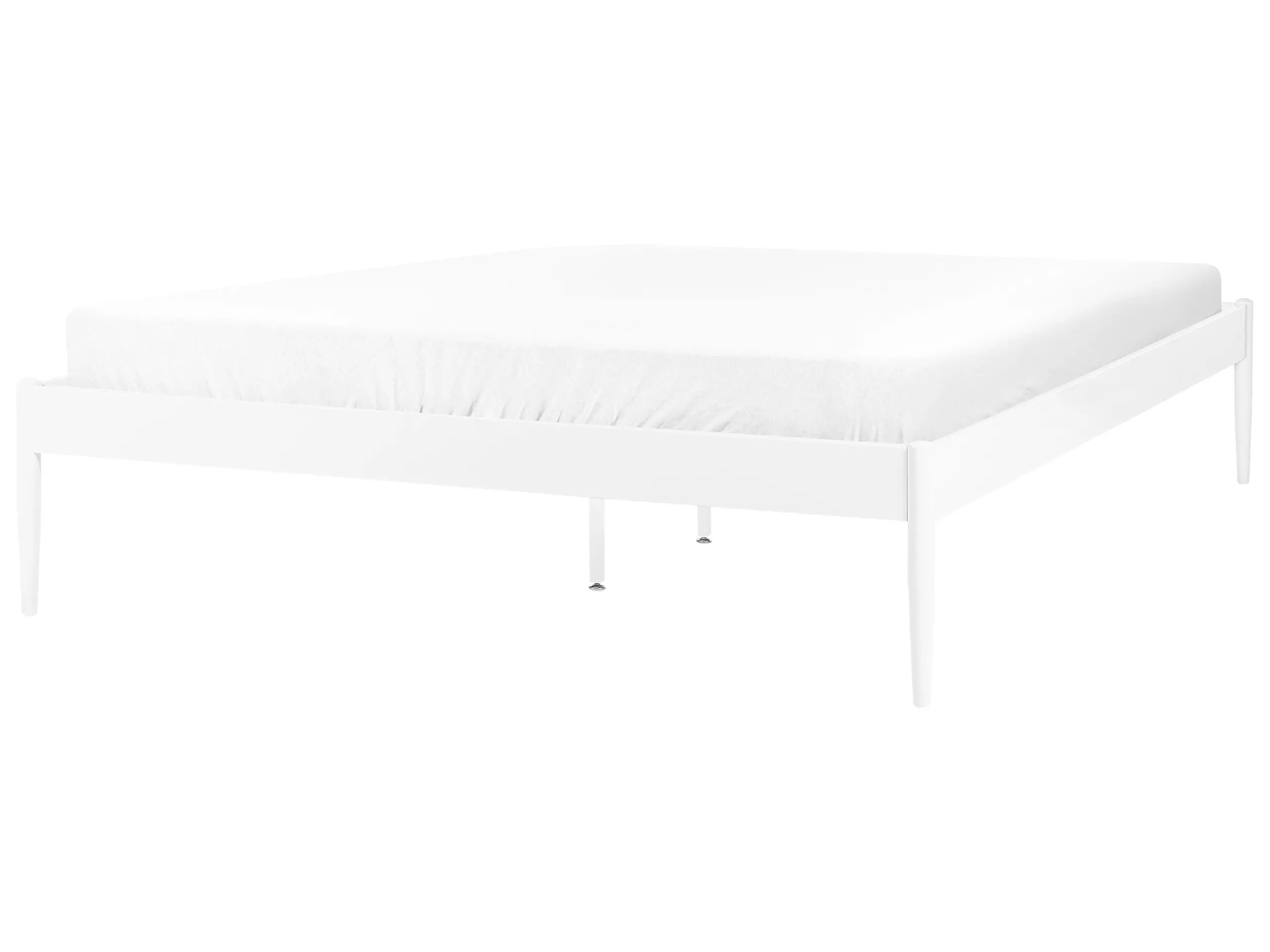 Bed Metal VAURS 160 x 200 cm (EU King Size) White