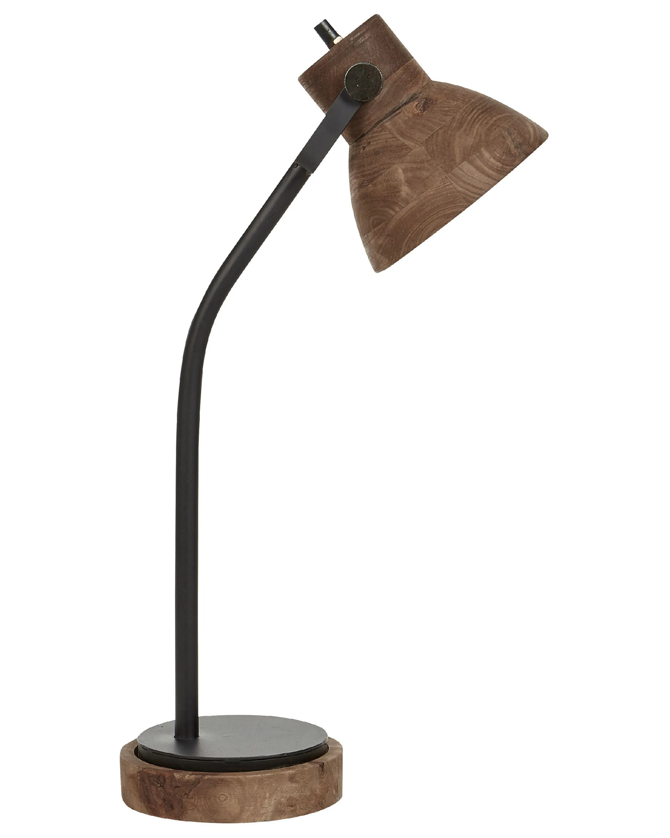 Lámpara de escritorio KOLAR Madera de mango Marrón oscuro