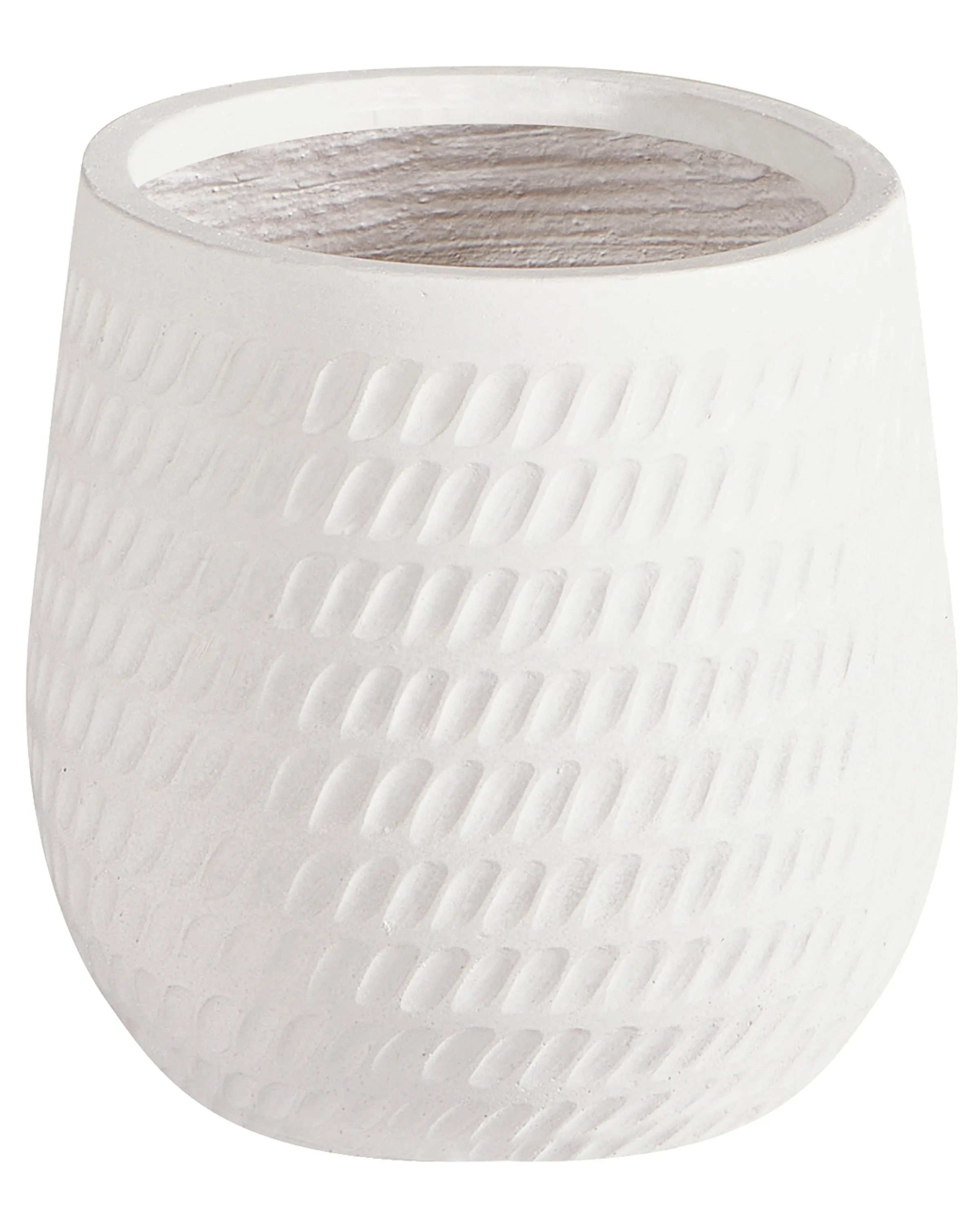 Plant Pot LIVADIA 20 cm Off-White