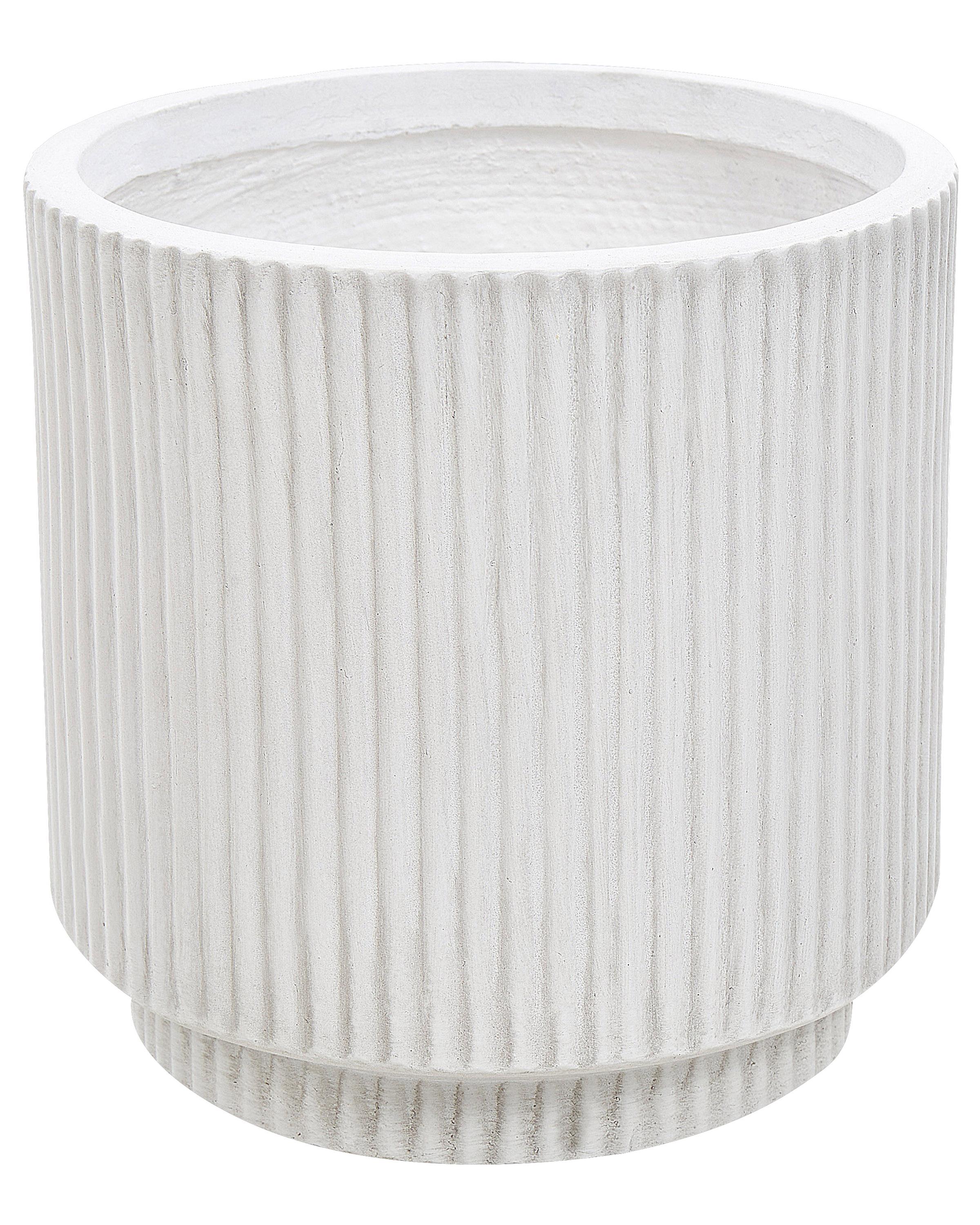 Maceta DARIA 24 cm Blanco crema