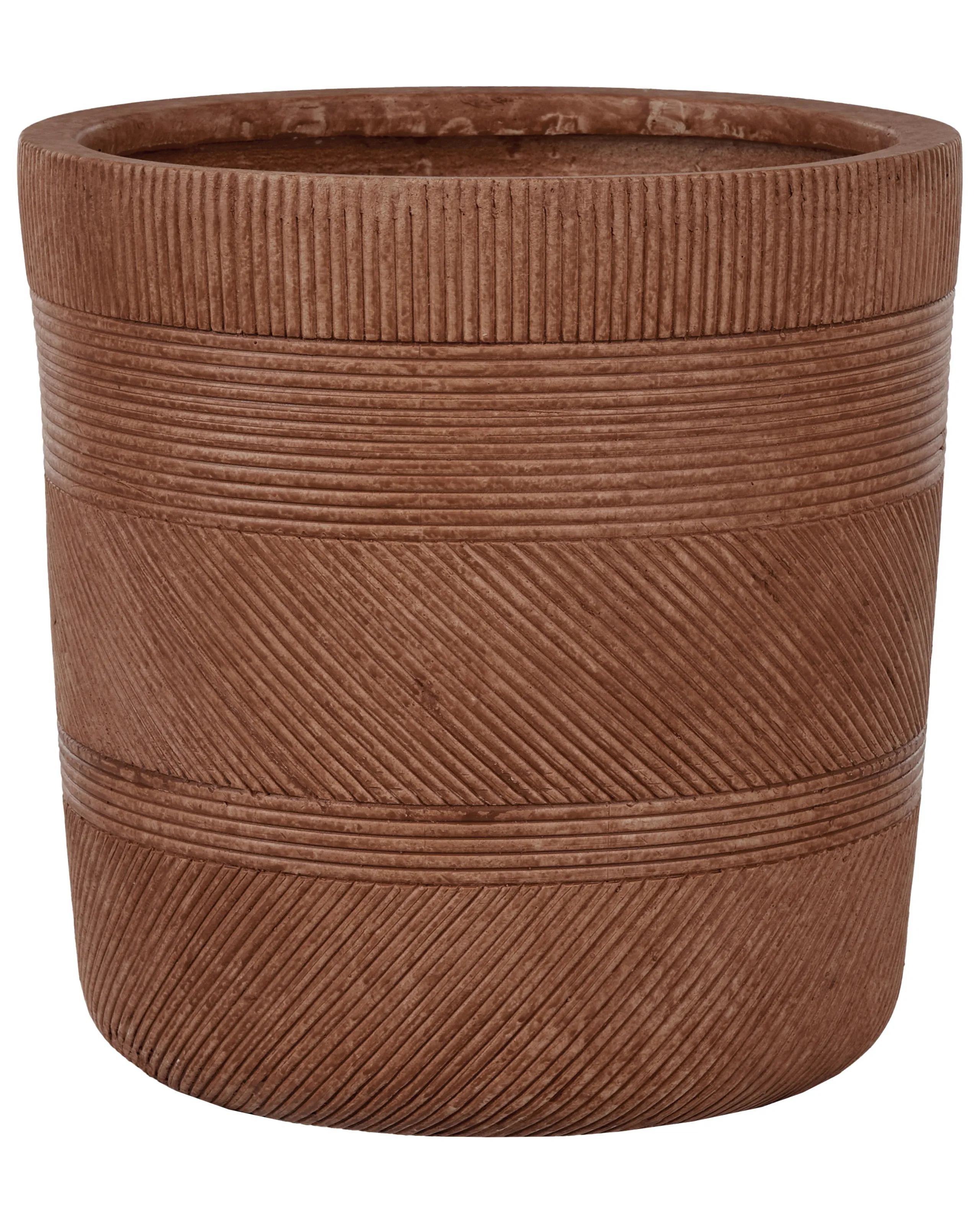 Maceta VOULA 36 cm Marrón dorado