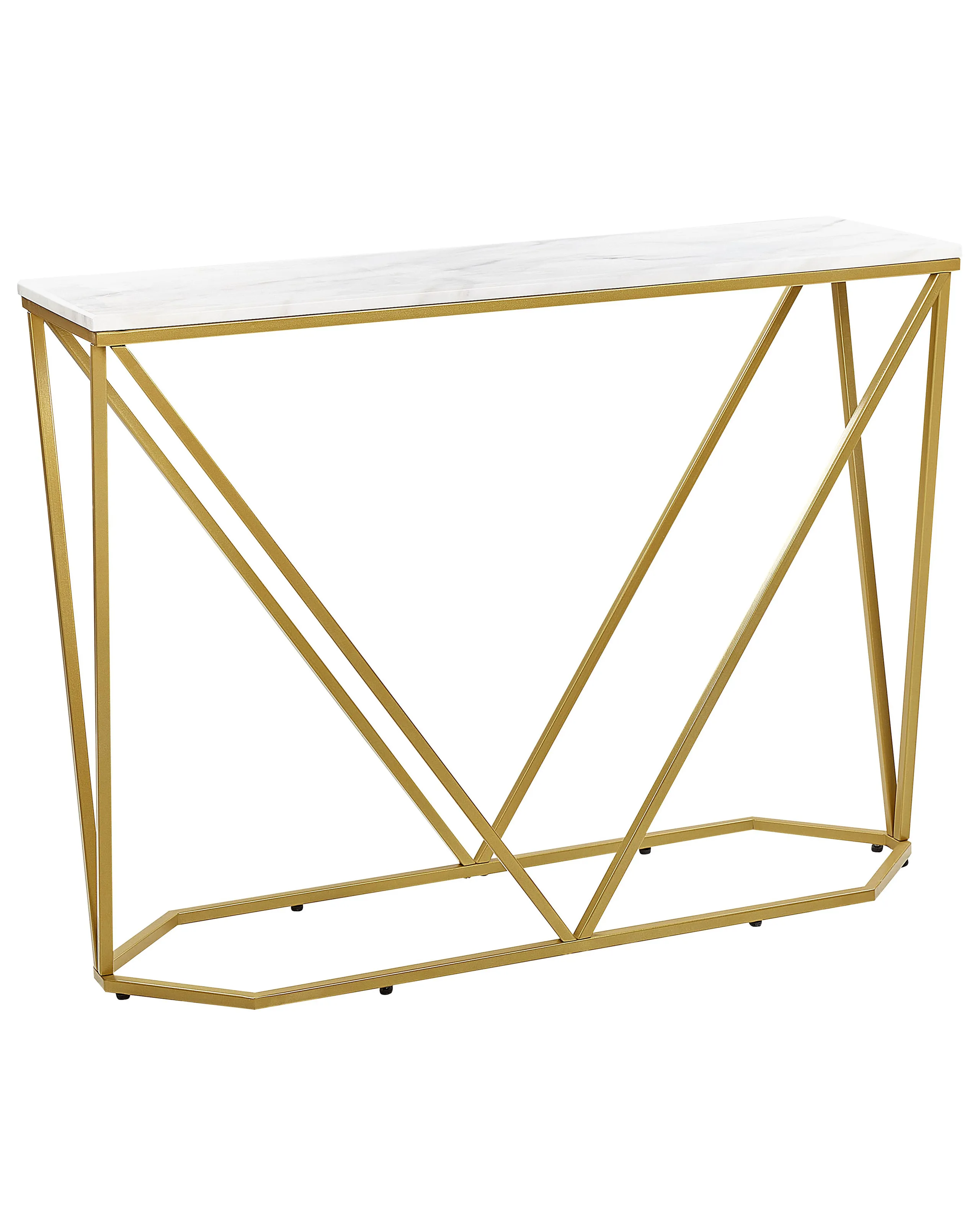 Consola HAZEN Mármol/Dorado