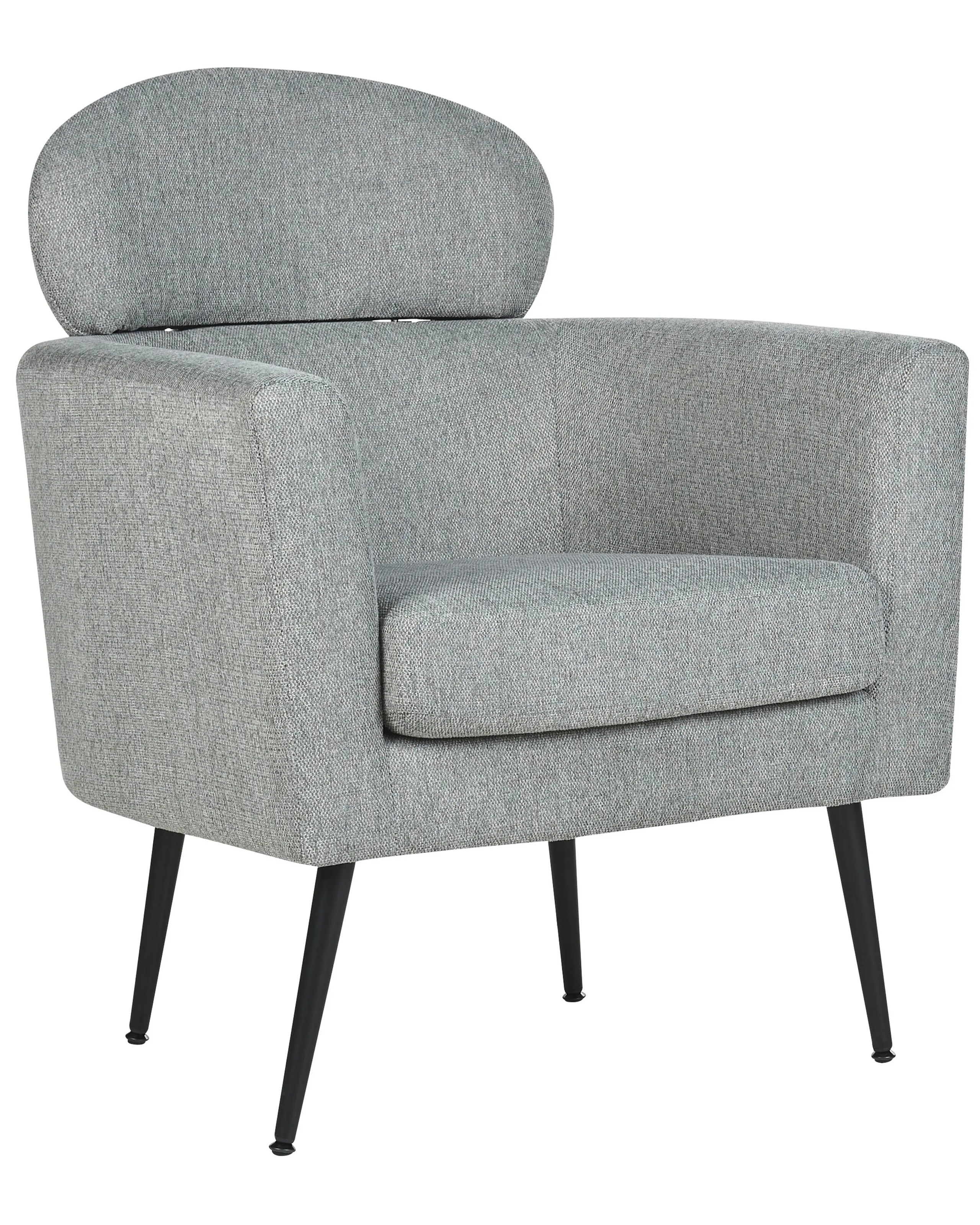 Armchair SOBY Fabric Grey