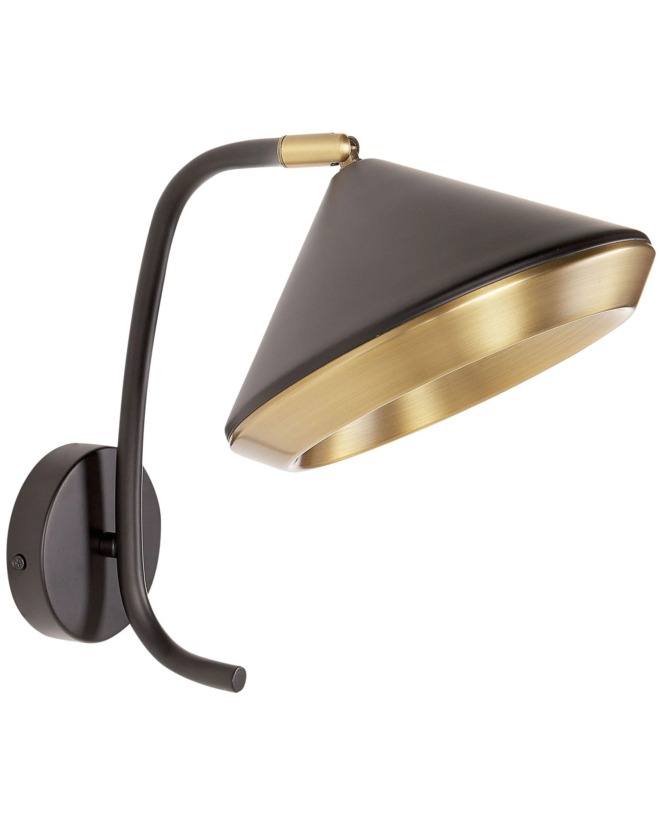 Lámpara de foco MOKVI ajustable Metal Negro