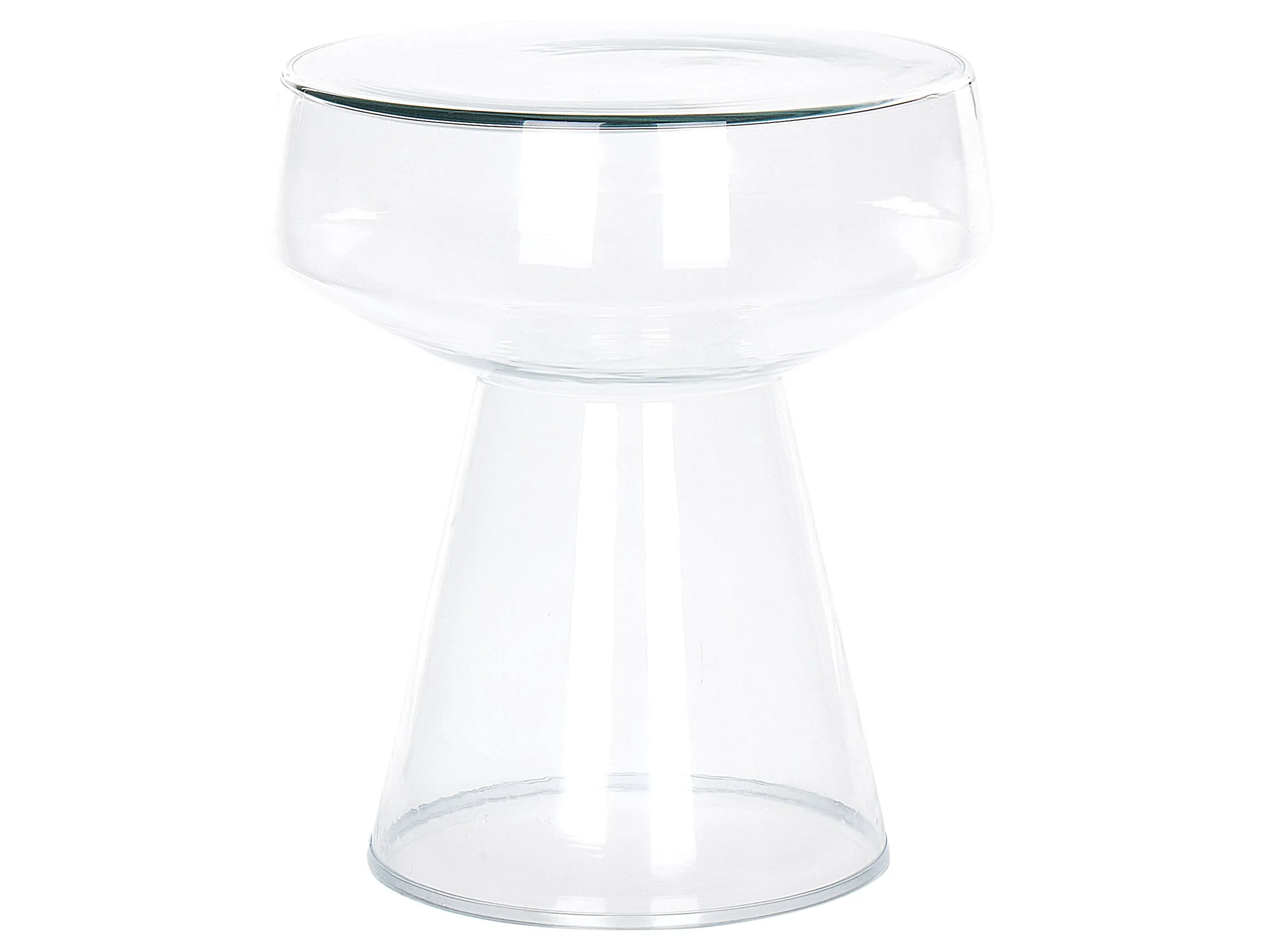 Side Table LAGUNA Glass Transparent