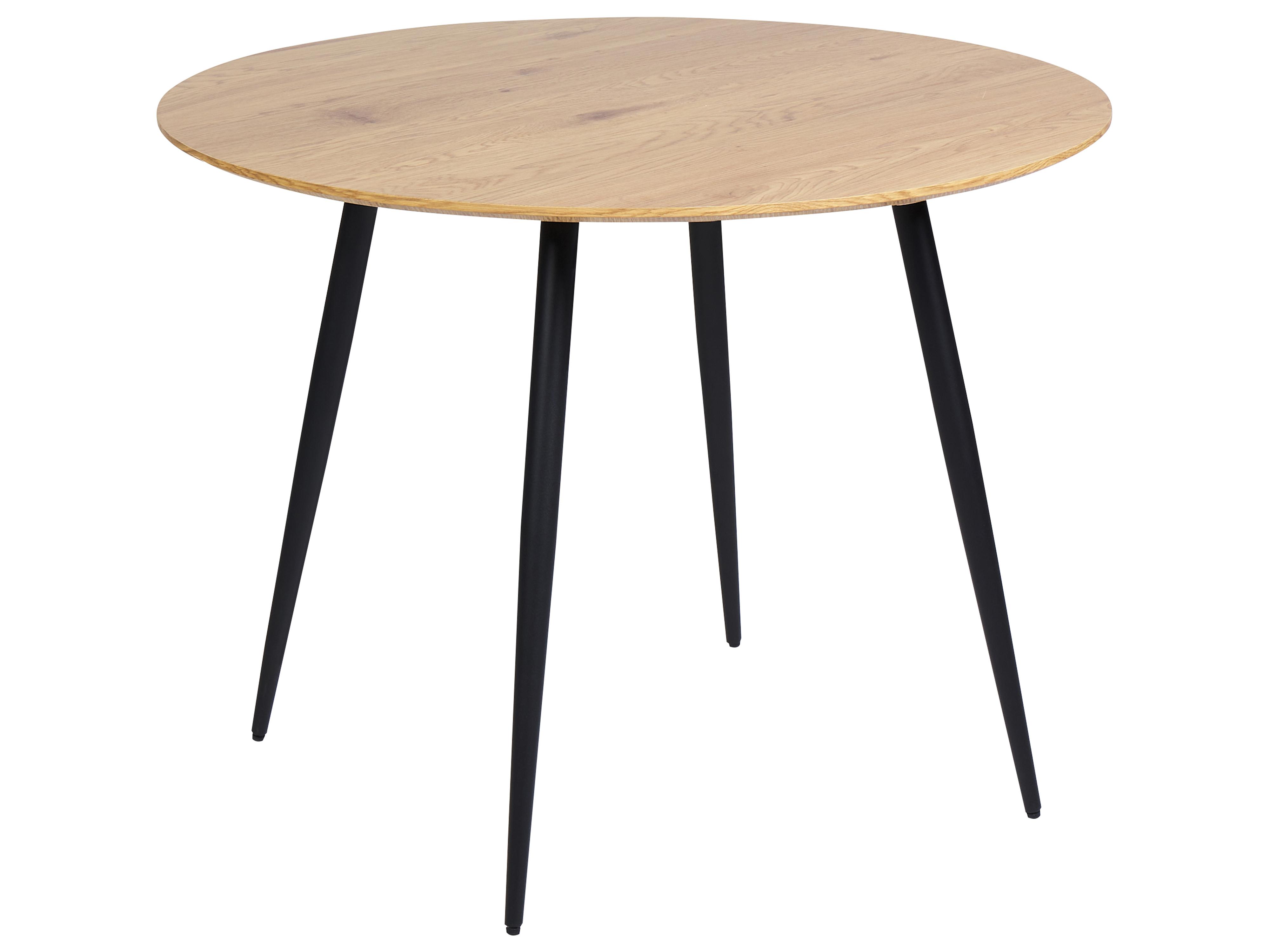 Mesa de comedor BJORKA Marrón claro 100 cm 100 cm