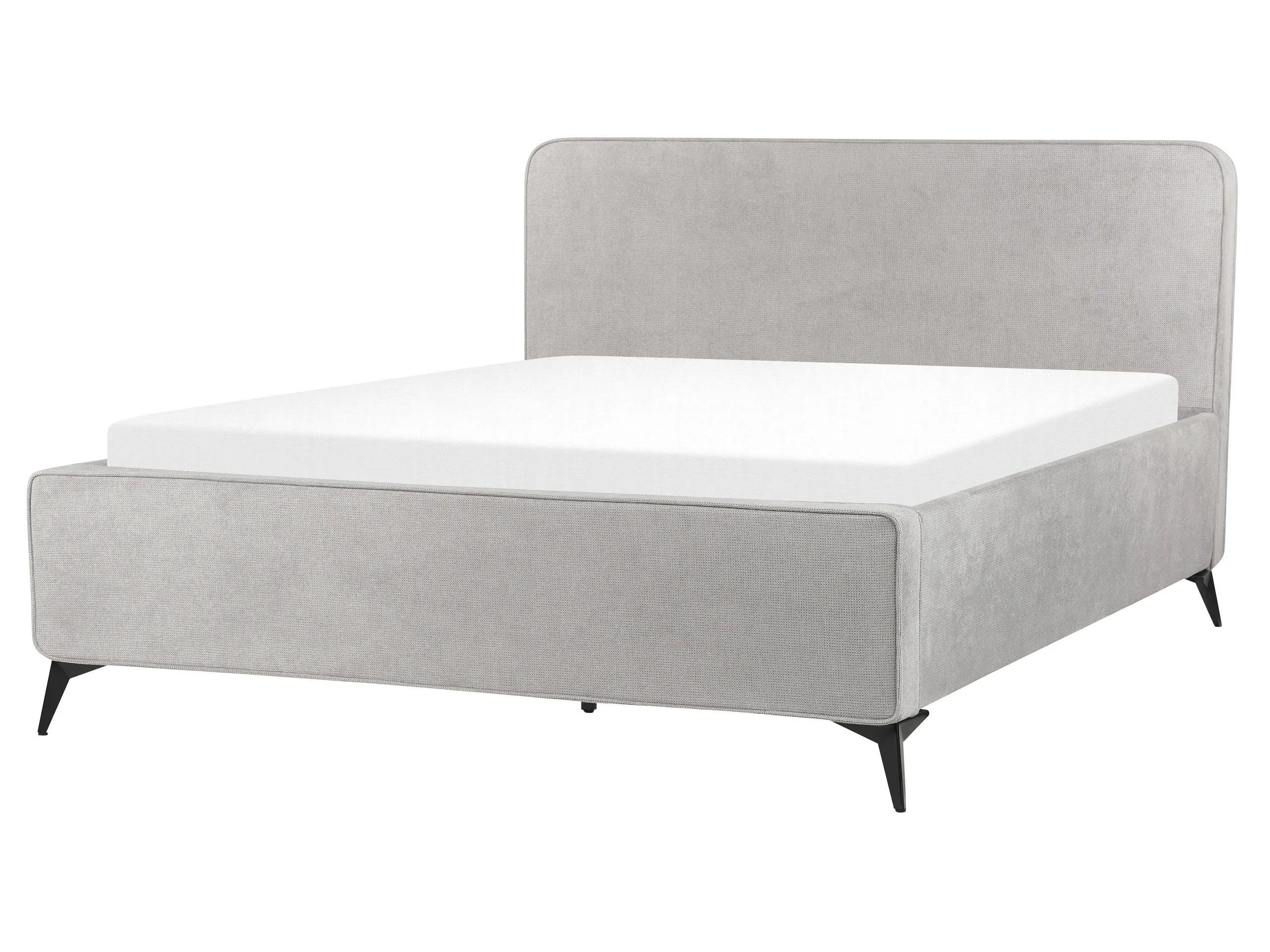 Bed Fabric VALOGNES 160 x 200 cm (EU King Size) Light Grey