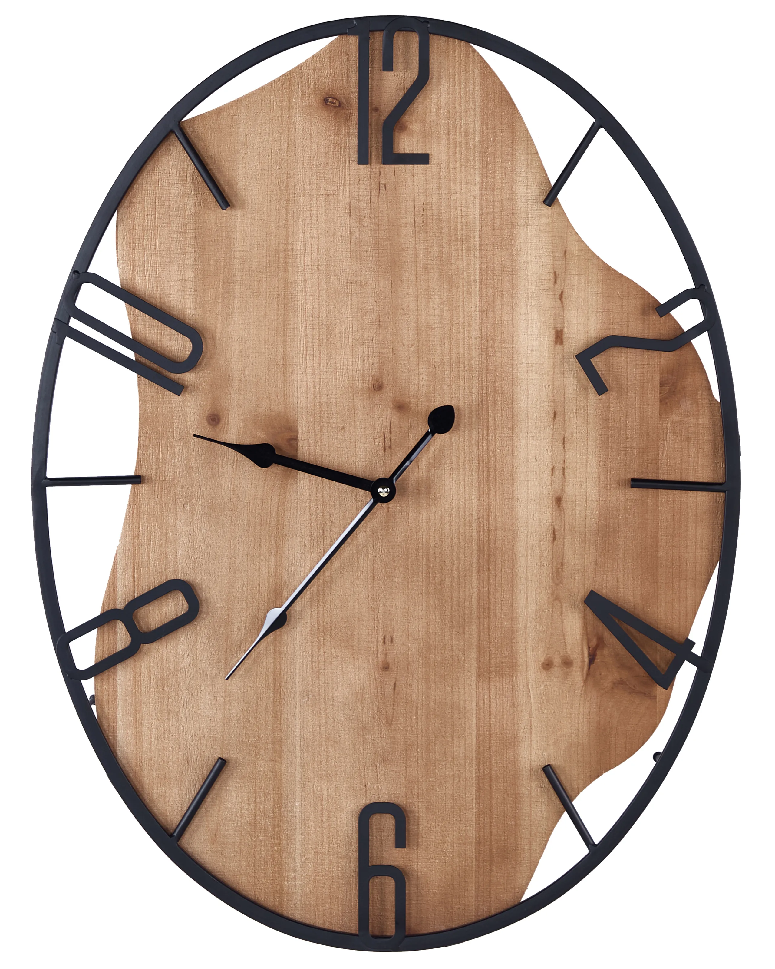Wall Clock MEYNES 46 cm Metal Black
