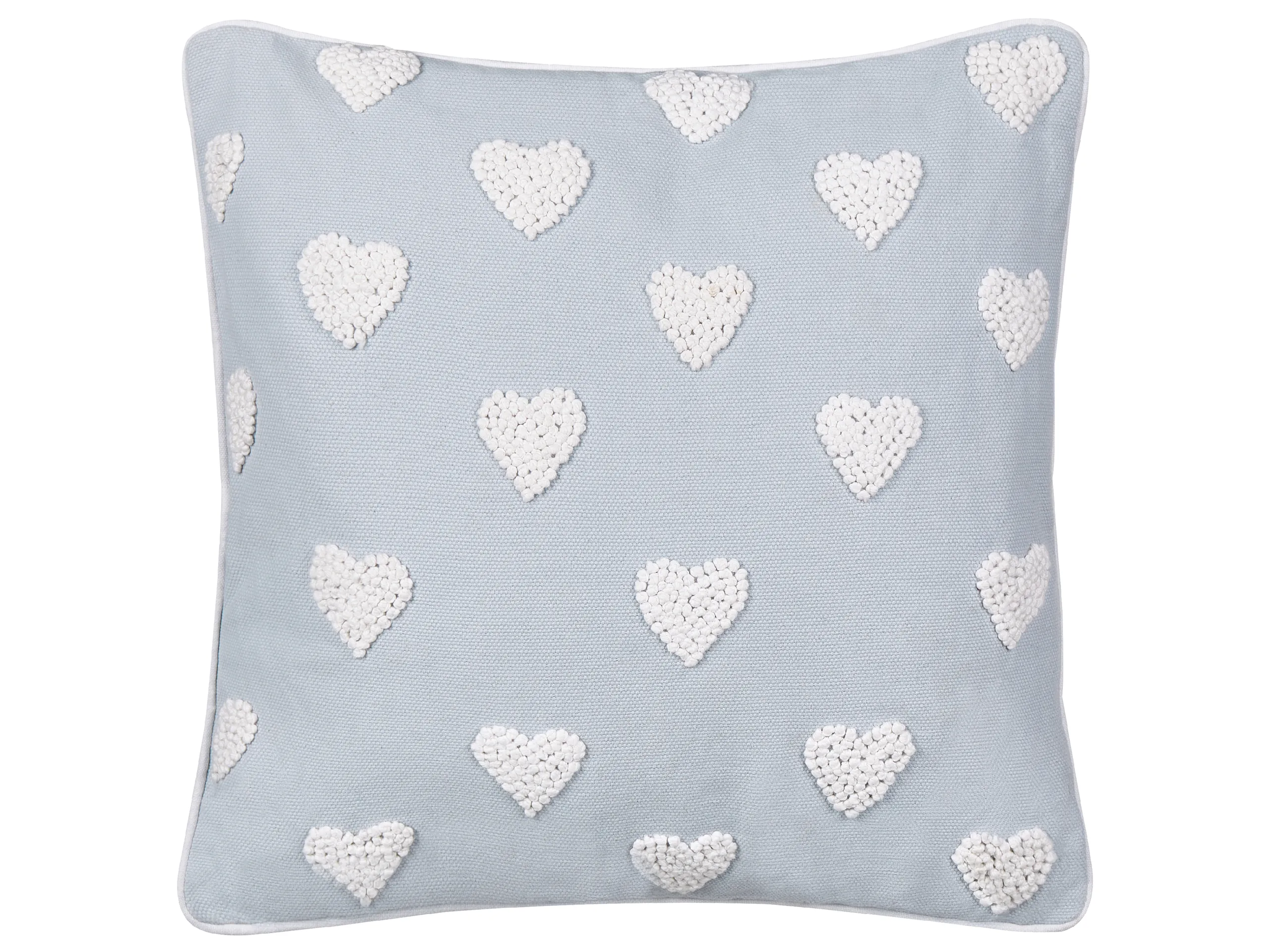 Throw Cushion GAZANIA Cotton 45 x 45 cm Light Grey