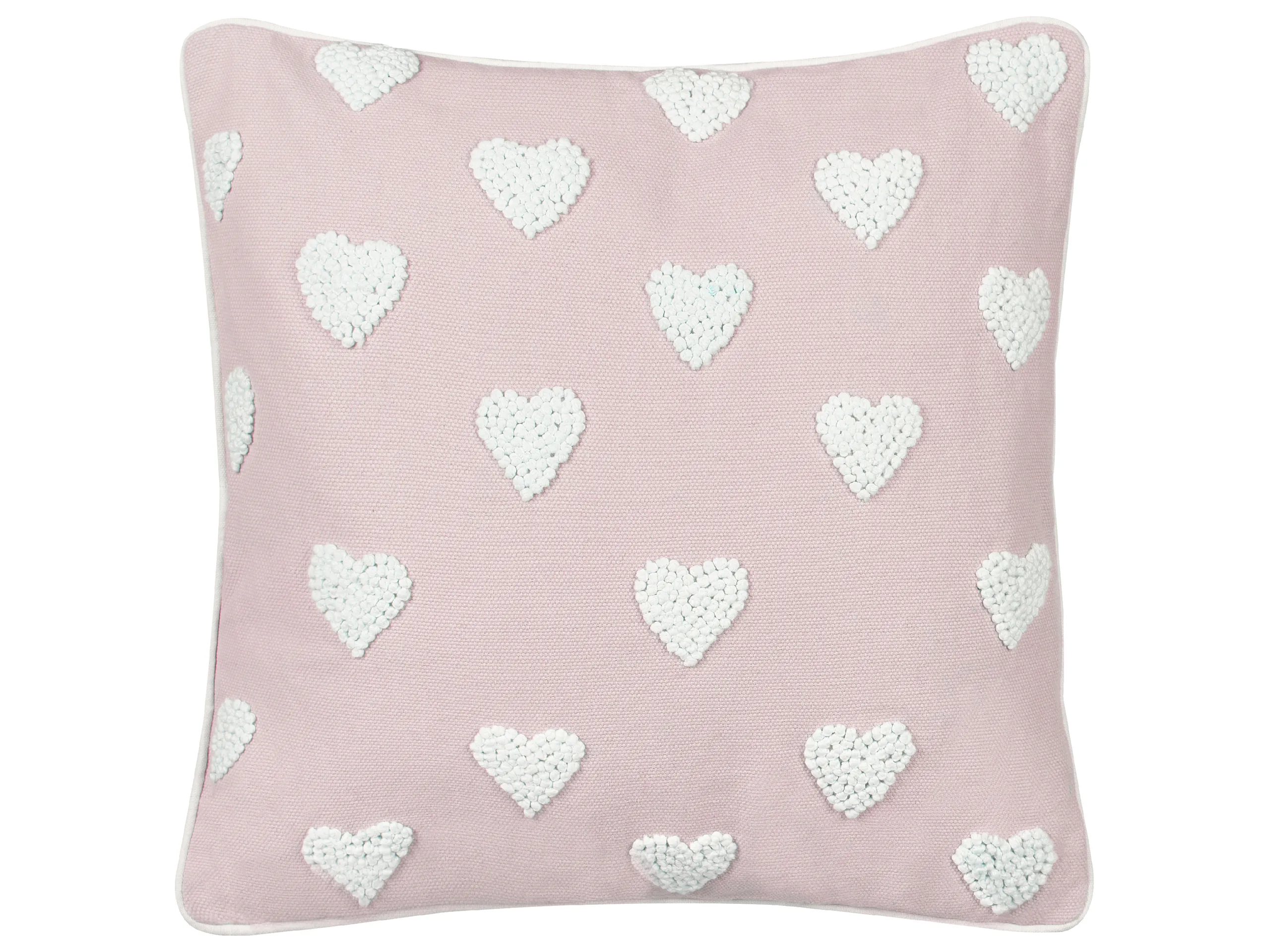 Throw Cushion GAZANIA Cotton 45 x 45 cm Pastel Pink