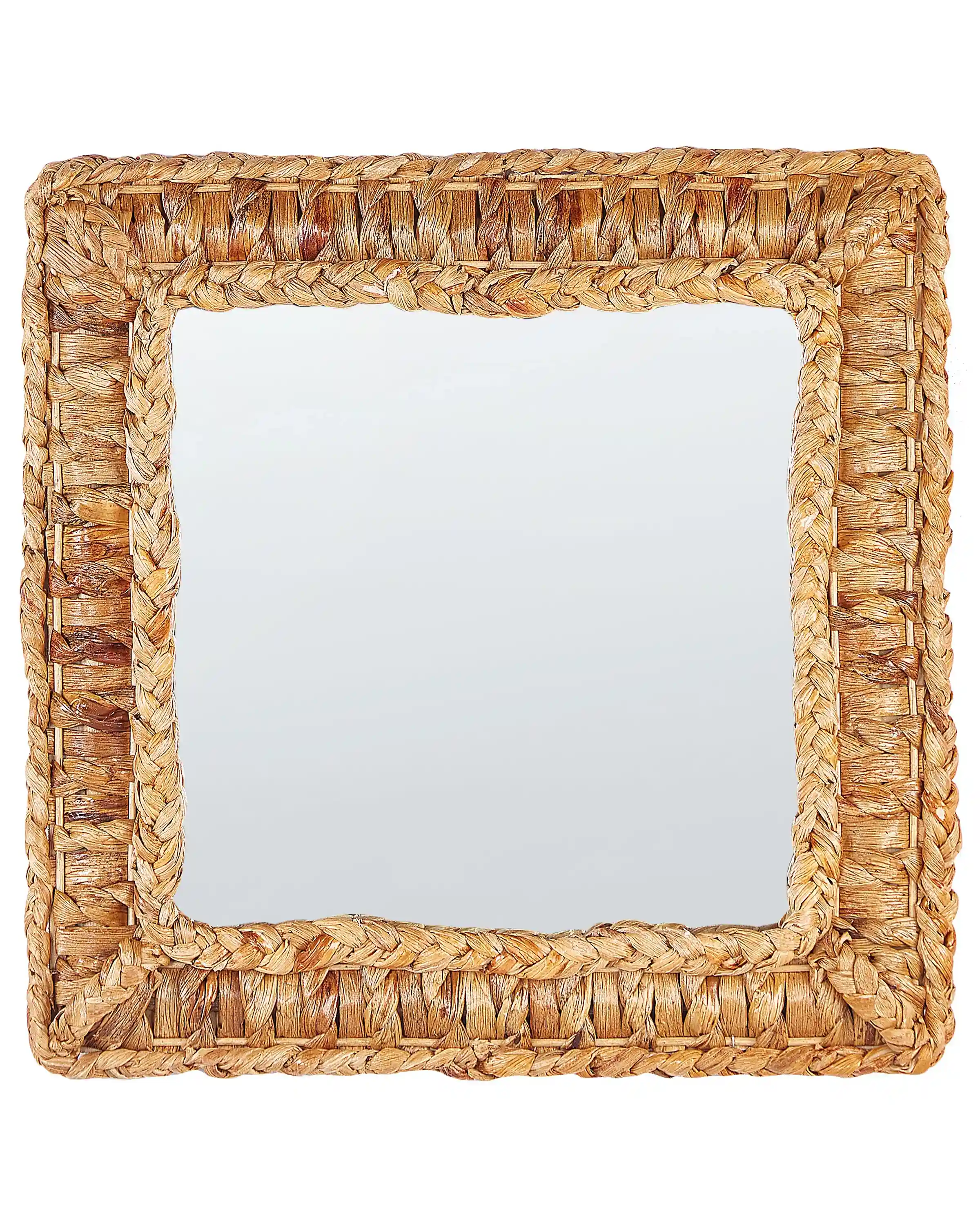 Espejo LANGLI 52 cm 52 cm Mimbre Natural