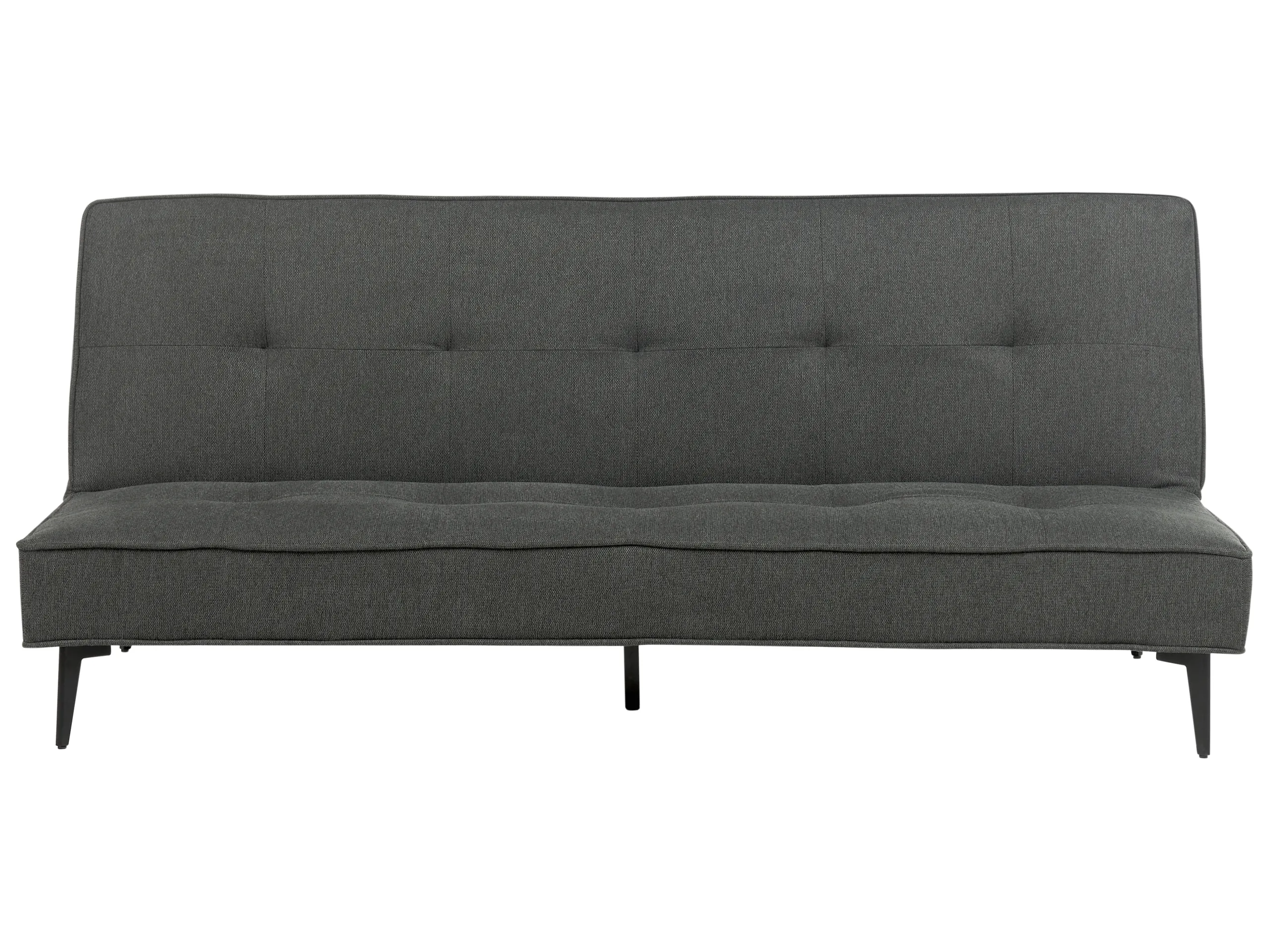 Sofa Bed 3 Seater ESSVIK Fabric Dark Grey