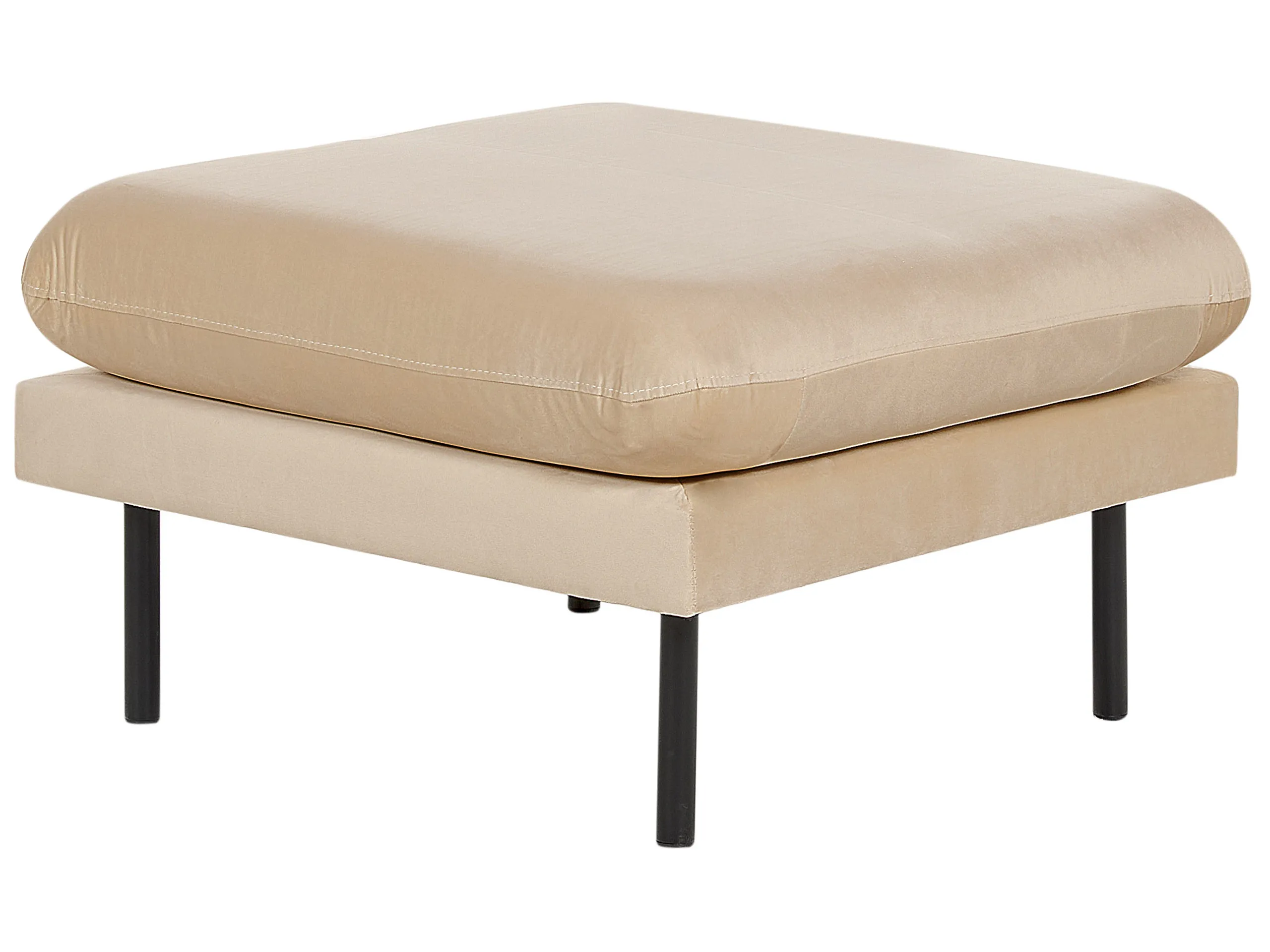Otomana VINTERBRO Terciopelo Beige