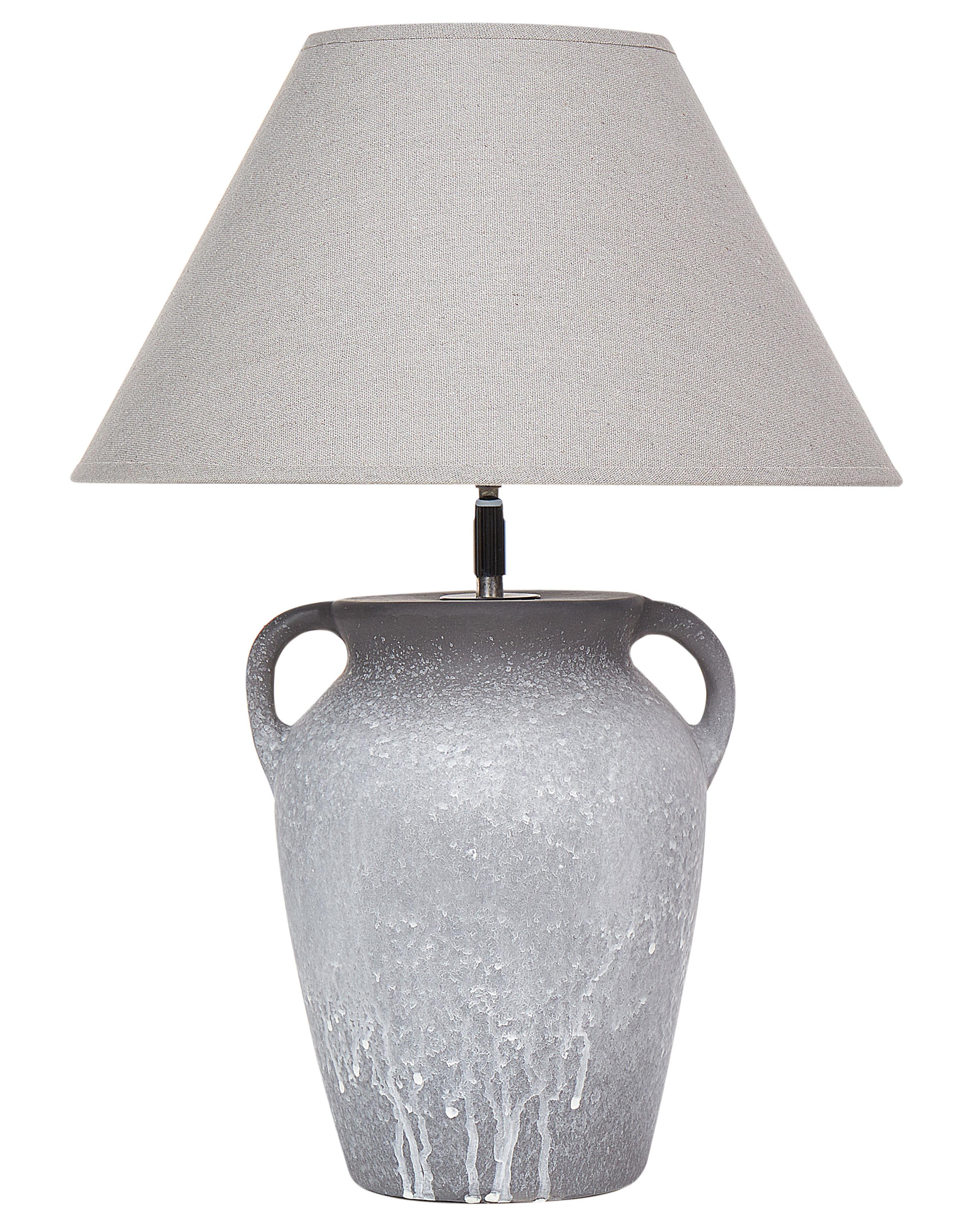 Lámpara de mesa AGEFET Cerámica Gris