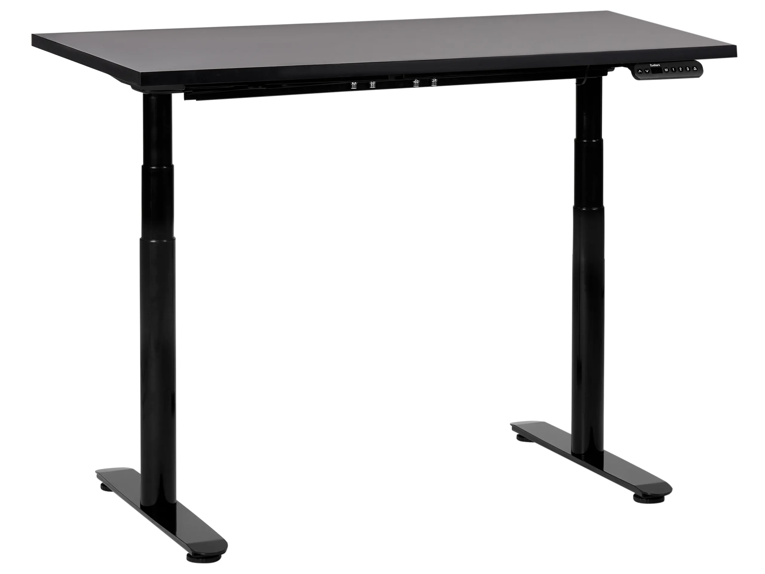 Escritorio de altura regulable eléctrico DESTINAS Negro 120 cm 72 cm