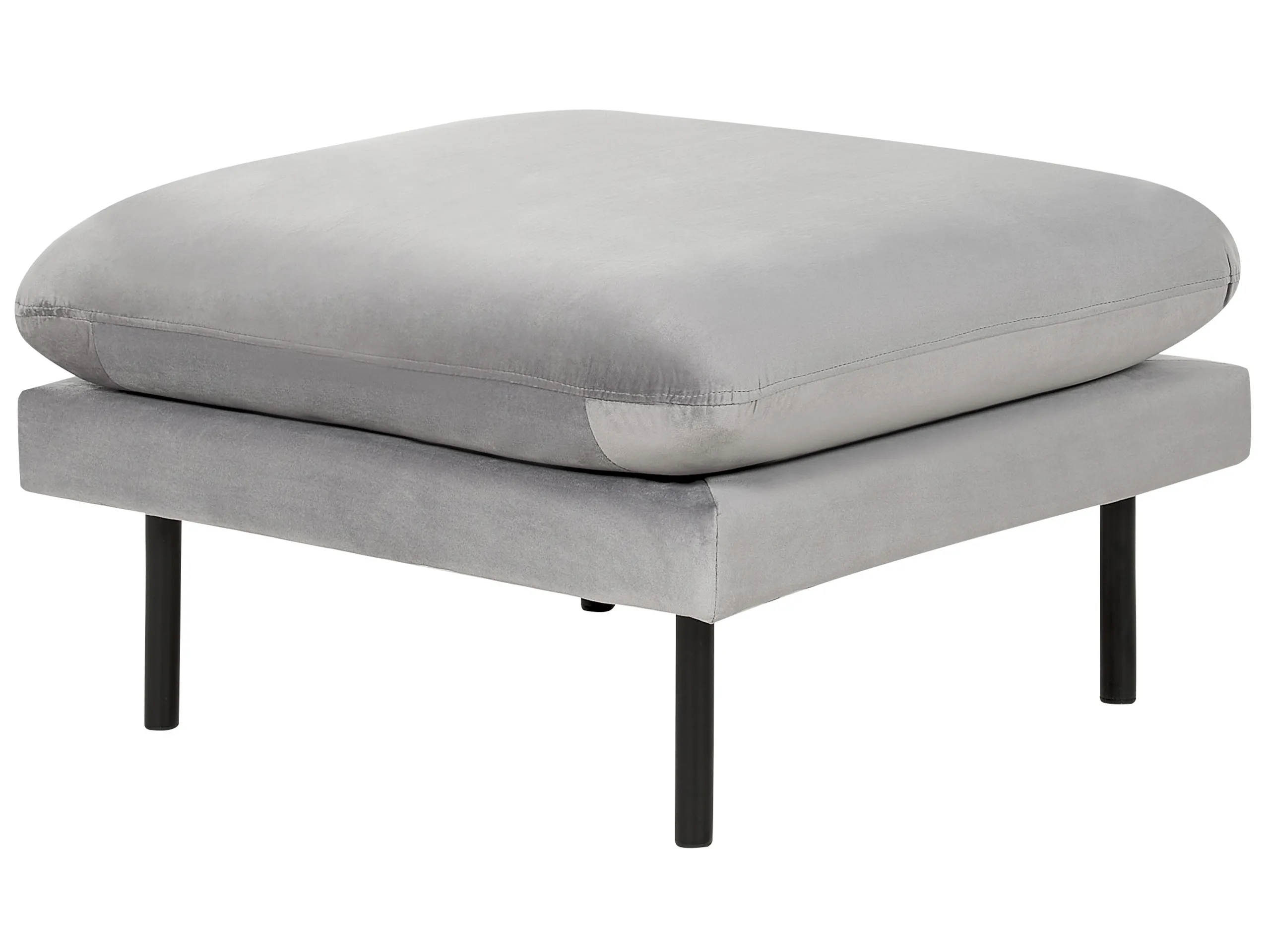 Otomana VINTERBRO Terciopelo Gris