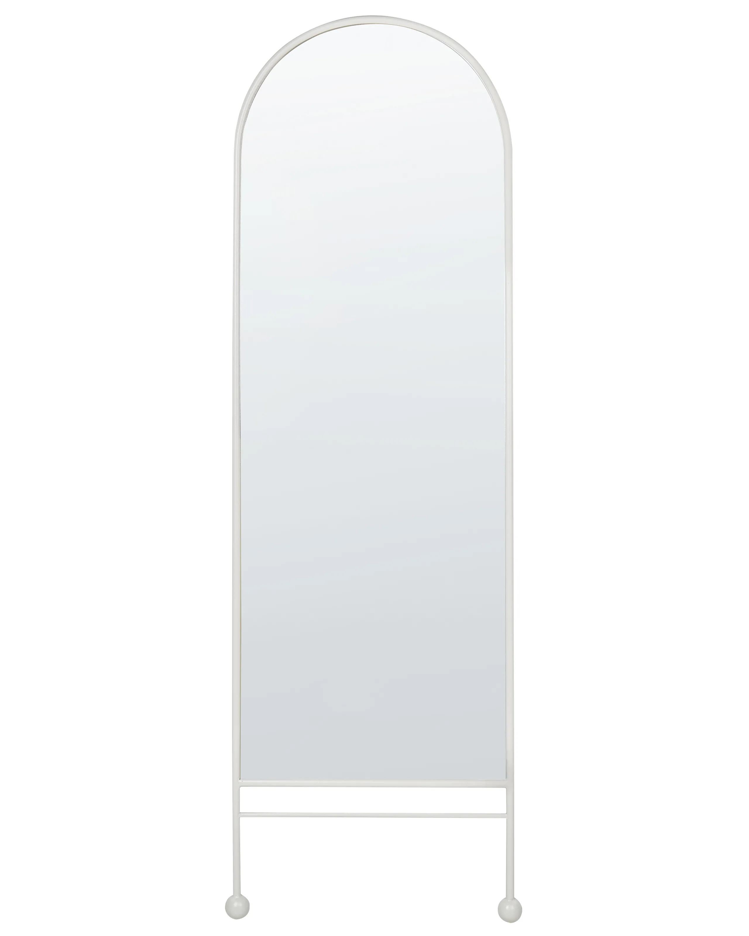Espejo JARNAGES 45 cm 145 cm Metal Blanco