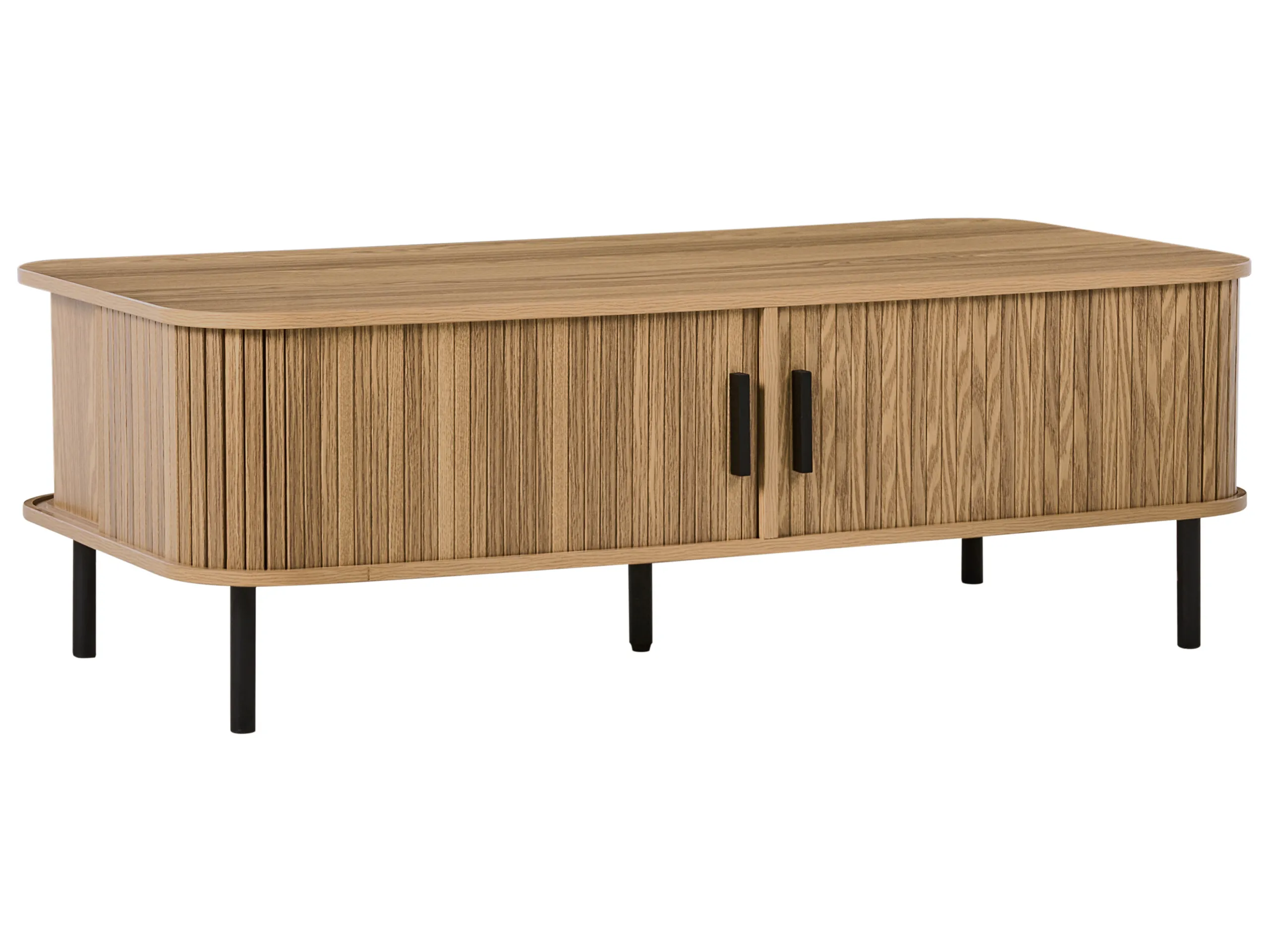 Mesa de centro BRADLEY Marrón con almacenaje