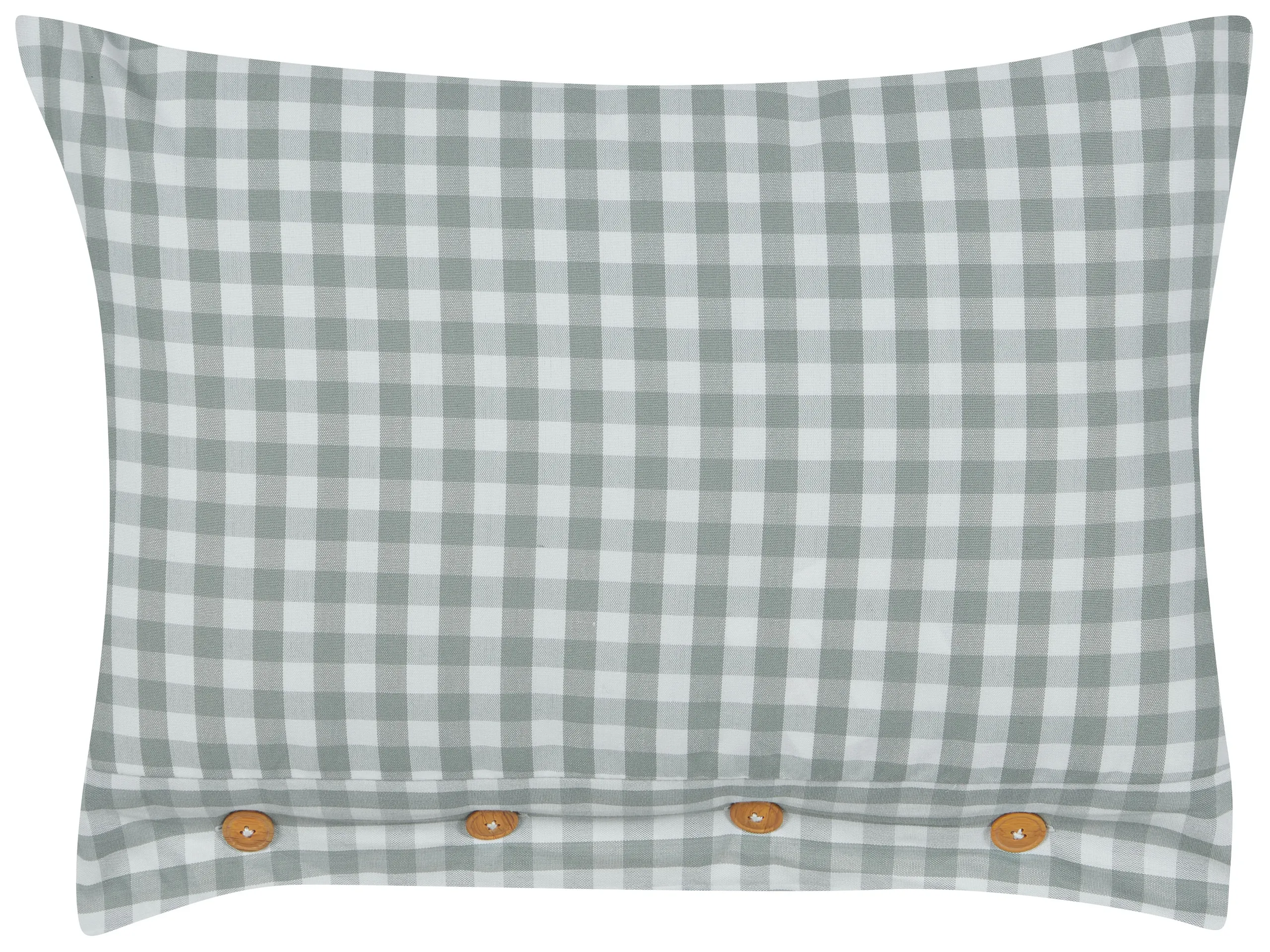 Throw Cushion TALYA 40 x 60 cm Mint Green Checked
