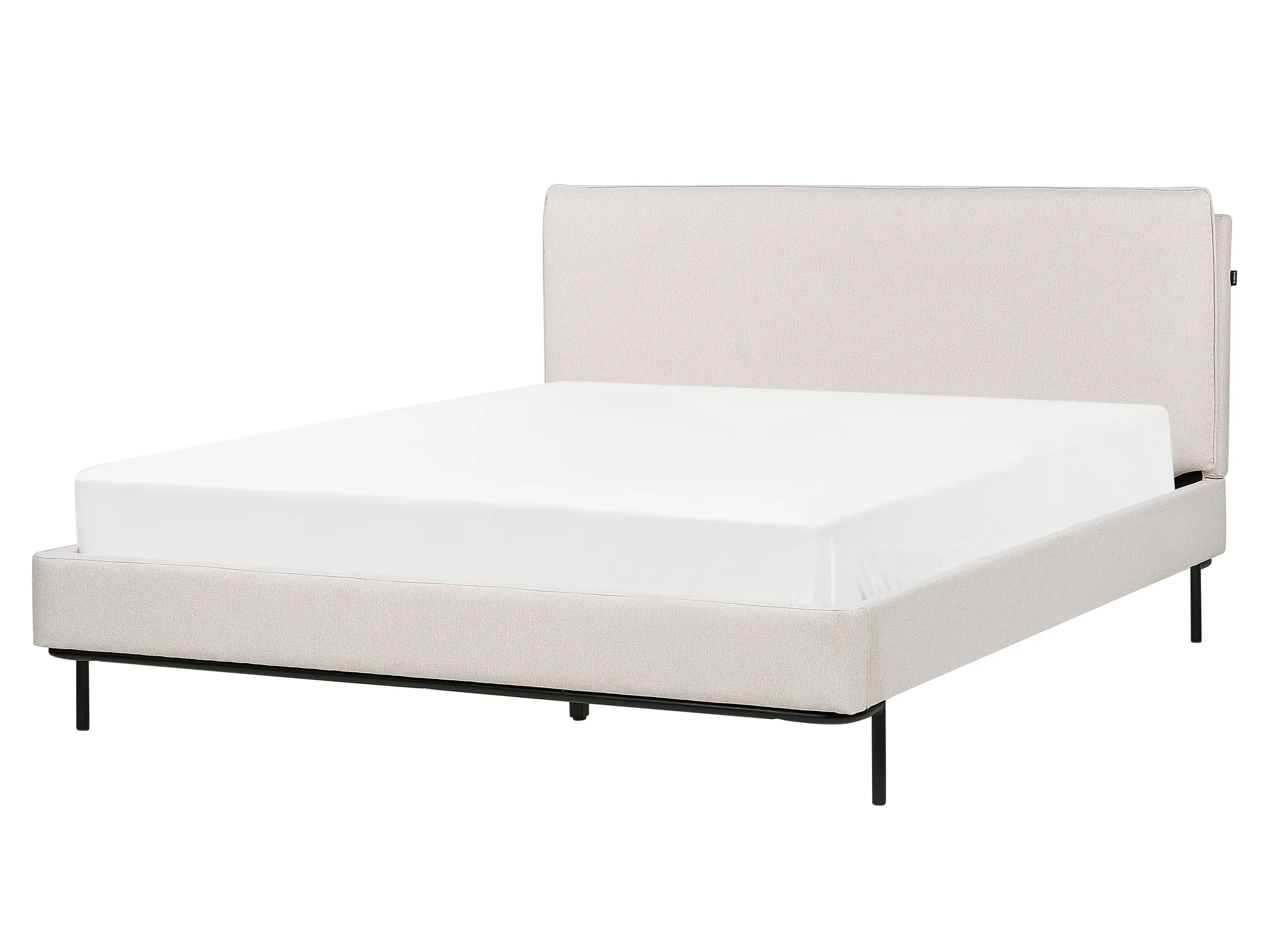 Bed Fabric CORIO 160 x 200 cm (EU King Size) Light Beige