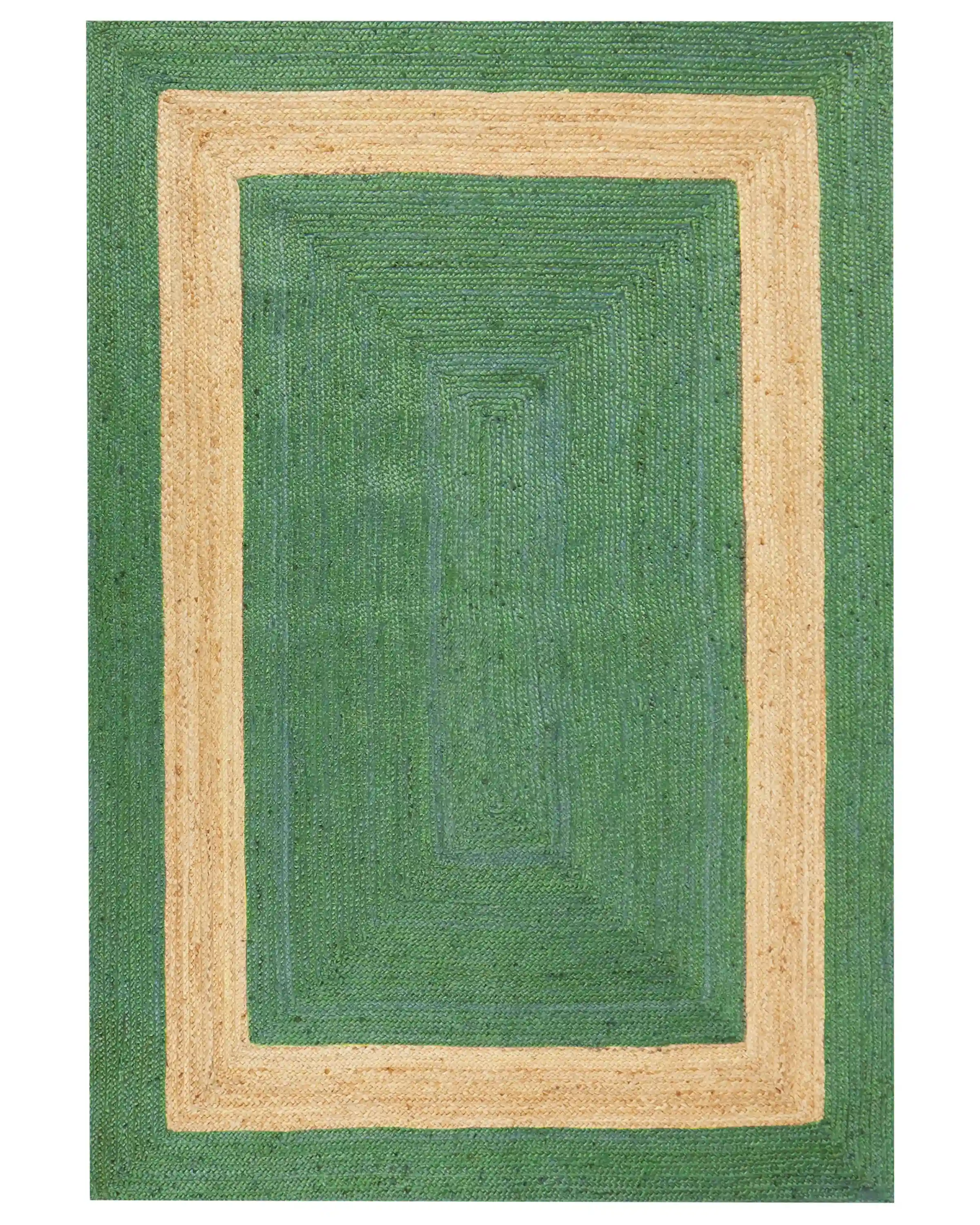 Rug KARAKUYU Green 160 x 230 cm Jute