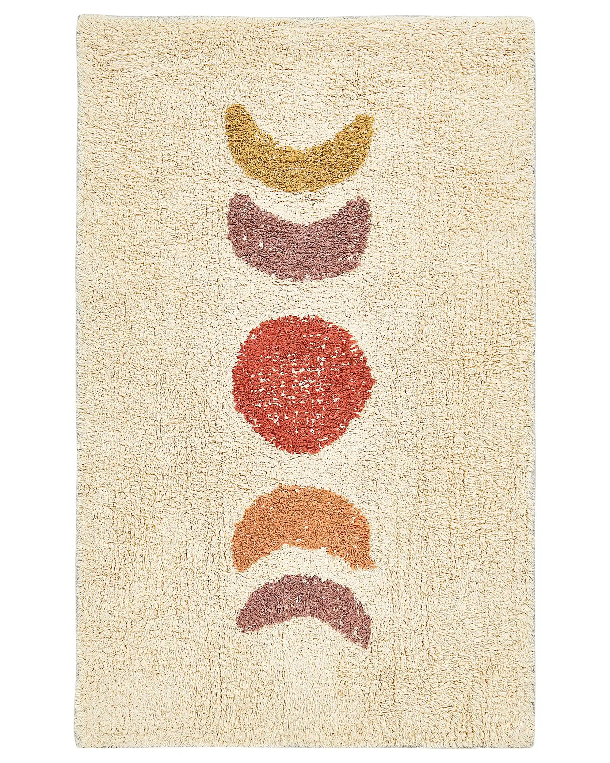 Bath Mat ESME Beige 50 x 80 cm Cotton