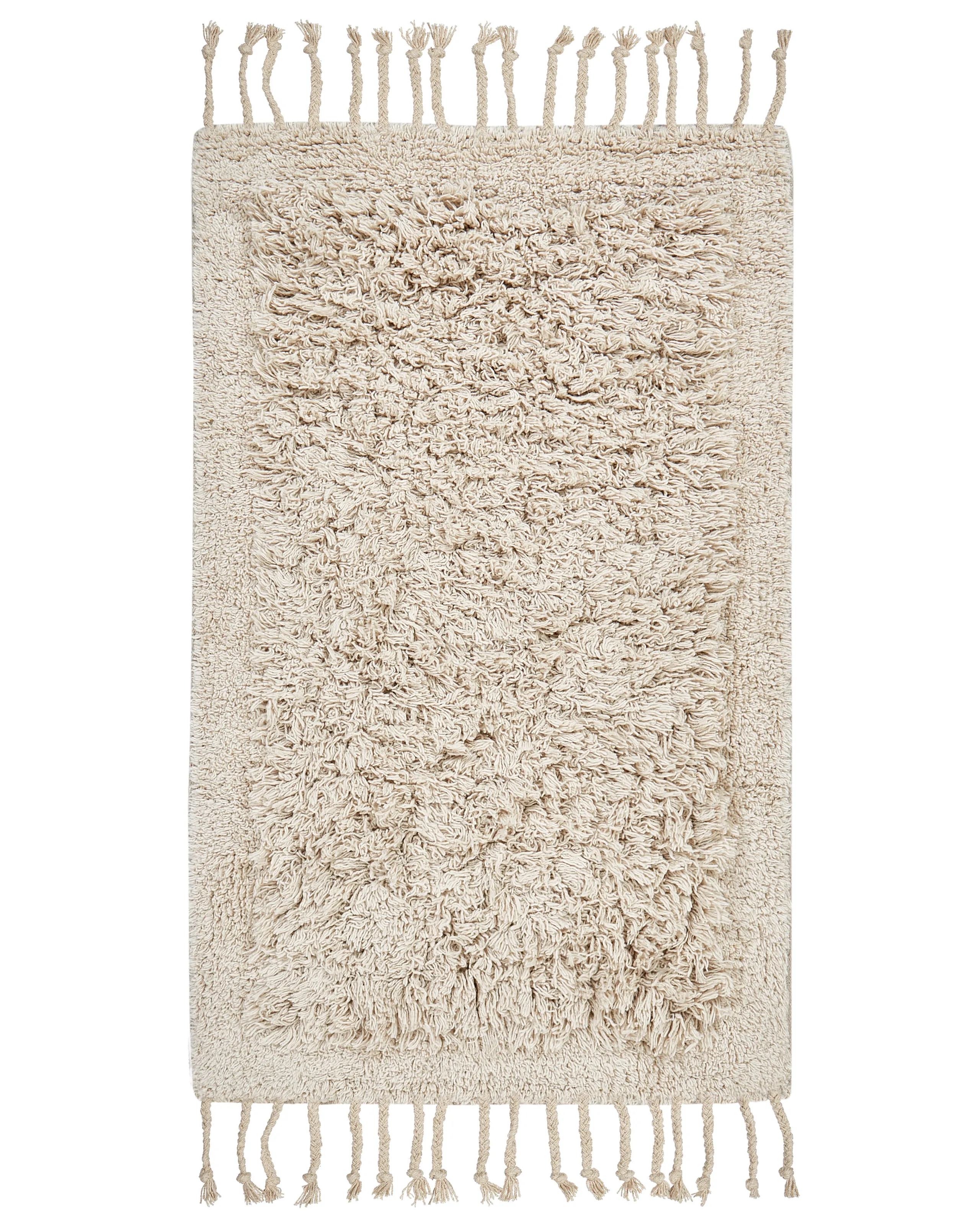 Bath Mat OLTAN Beige 50 x 80 cm Cotton
