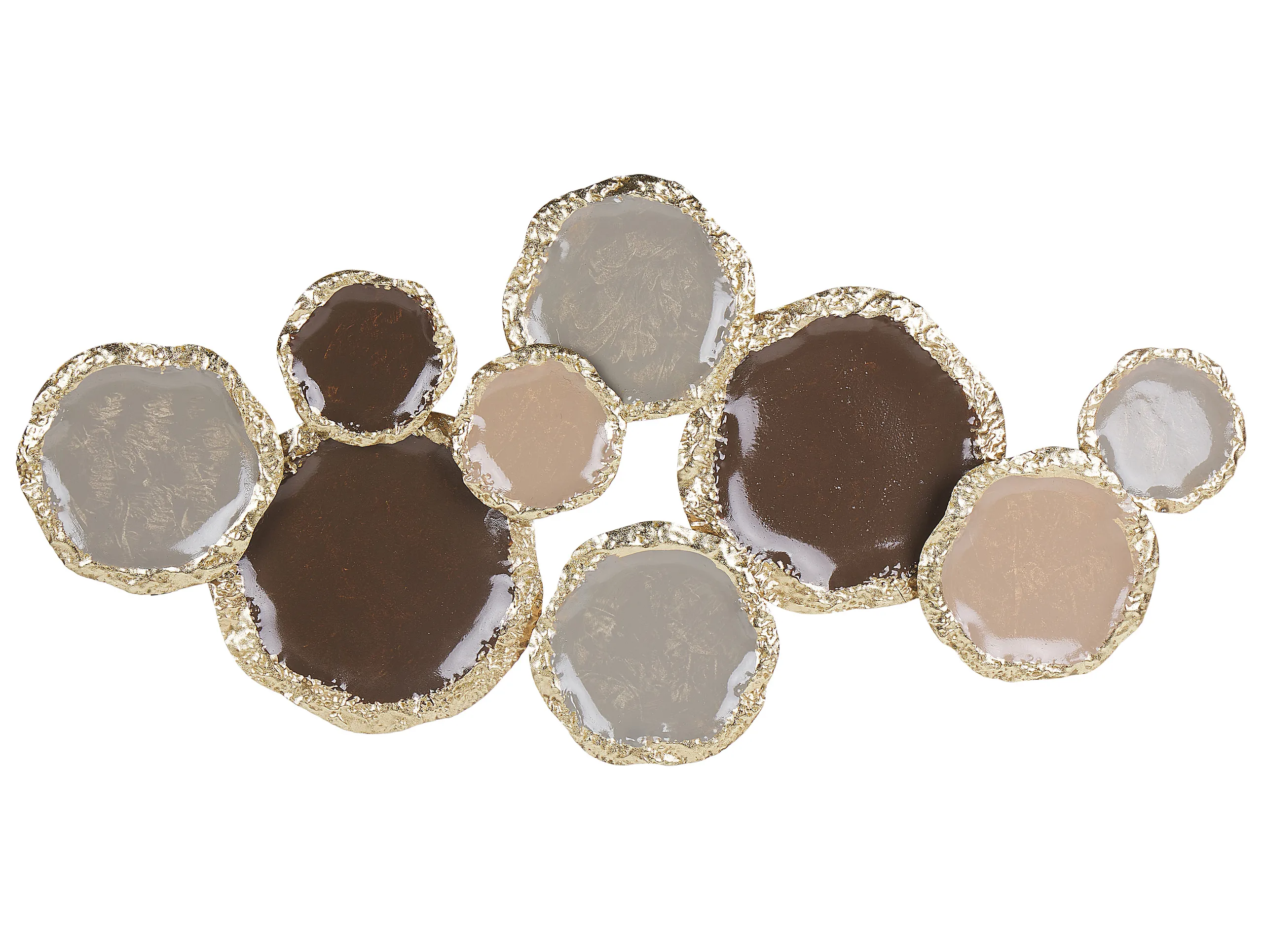 Decoración de pared ARGON Metal 57 cm Multicolor