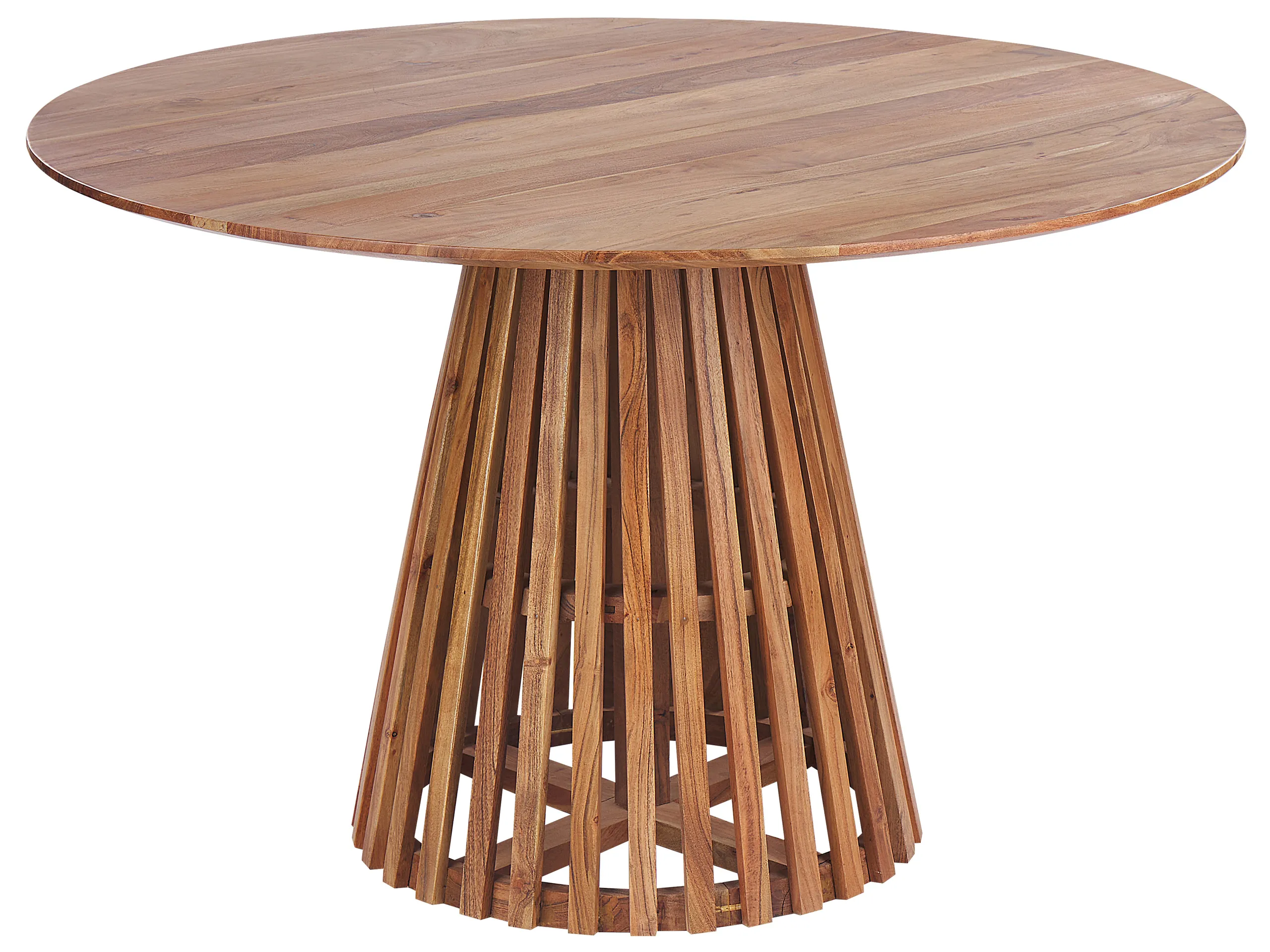 Mesa de comedor MESILLA Marrón 120 cm 120 cm Madera de acacia