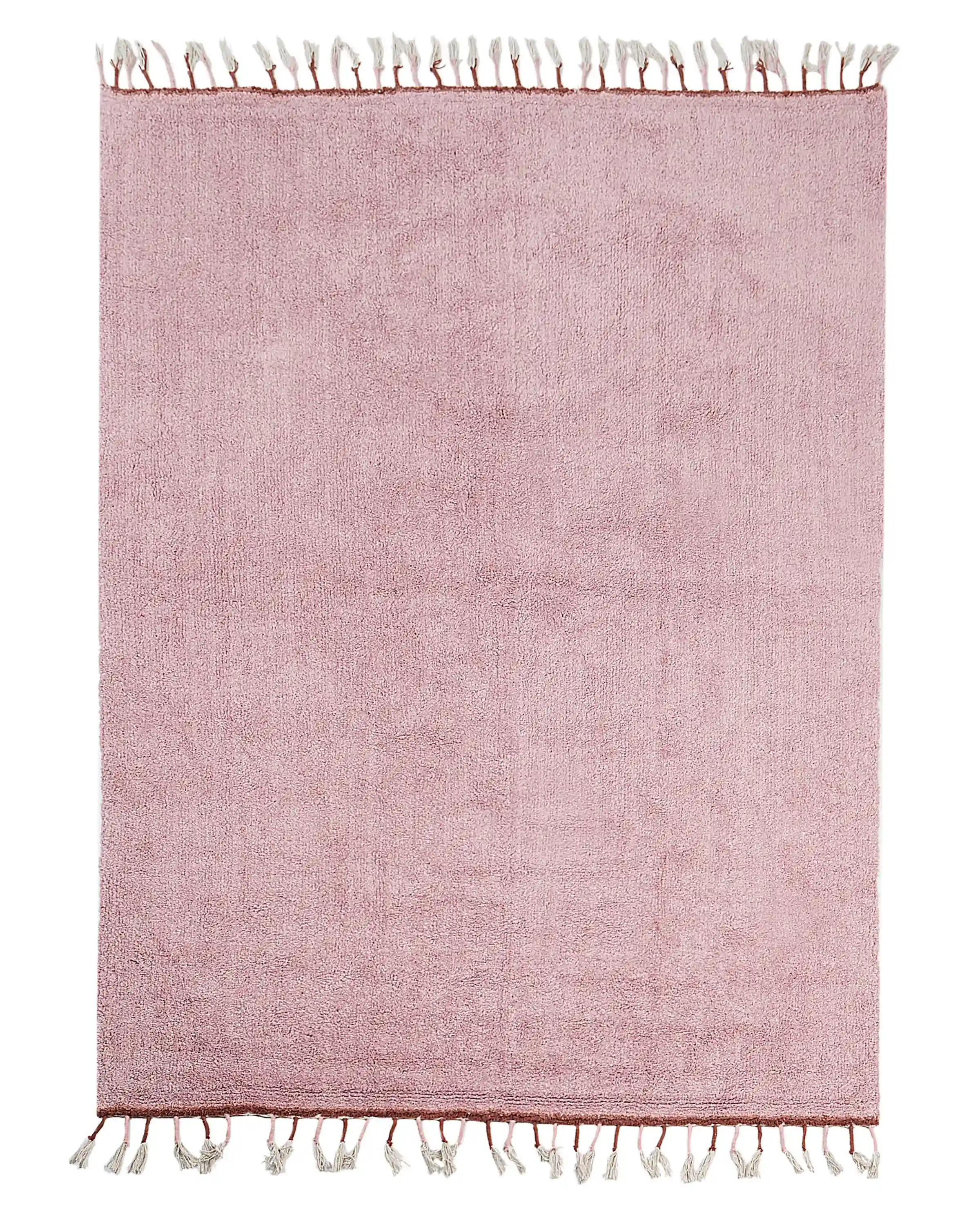 Kids Rug CAPARLI Pink 140 x 200 cm Cotton