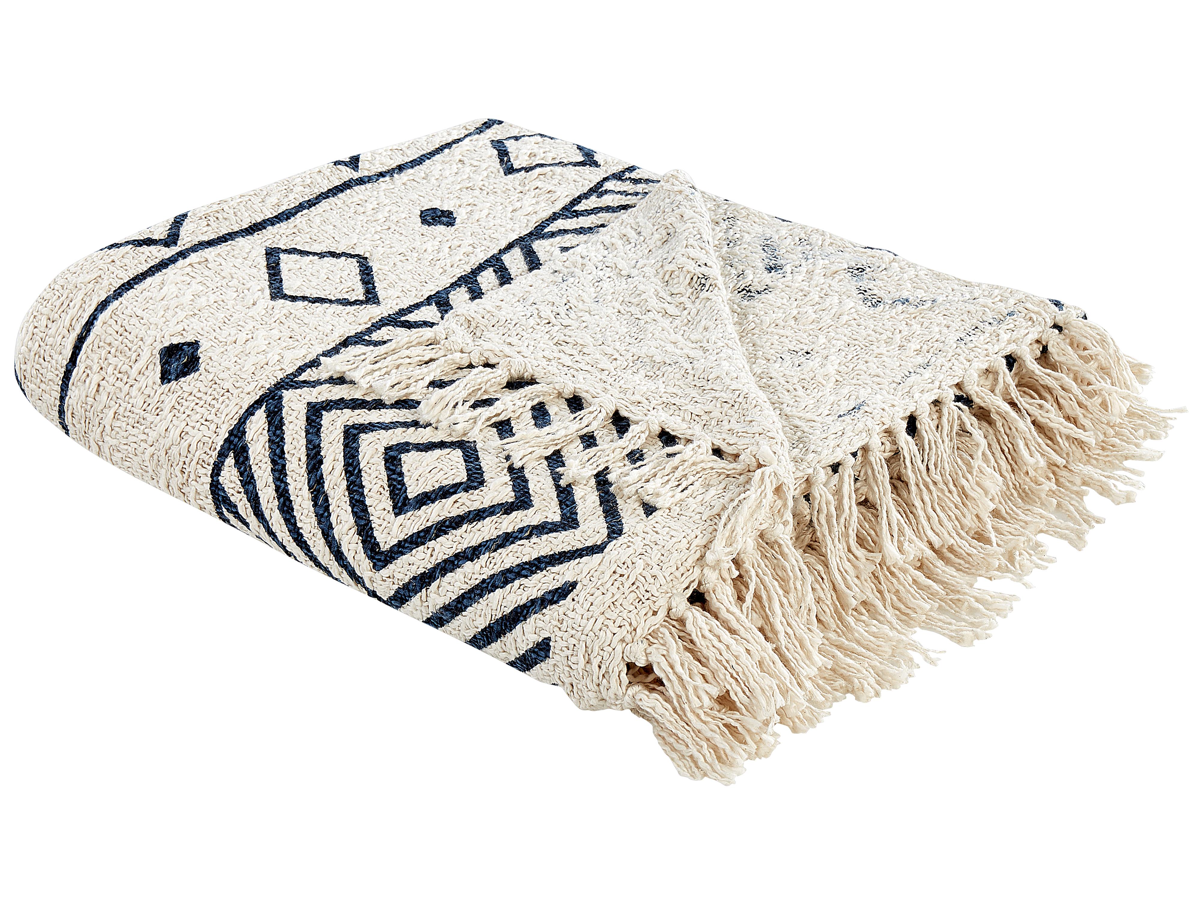 Blanket NAJUY Cotton 200 x 220 cm Beige