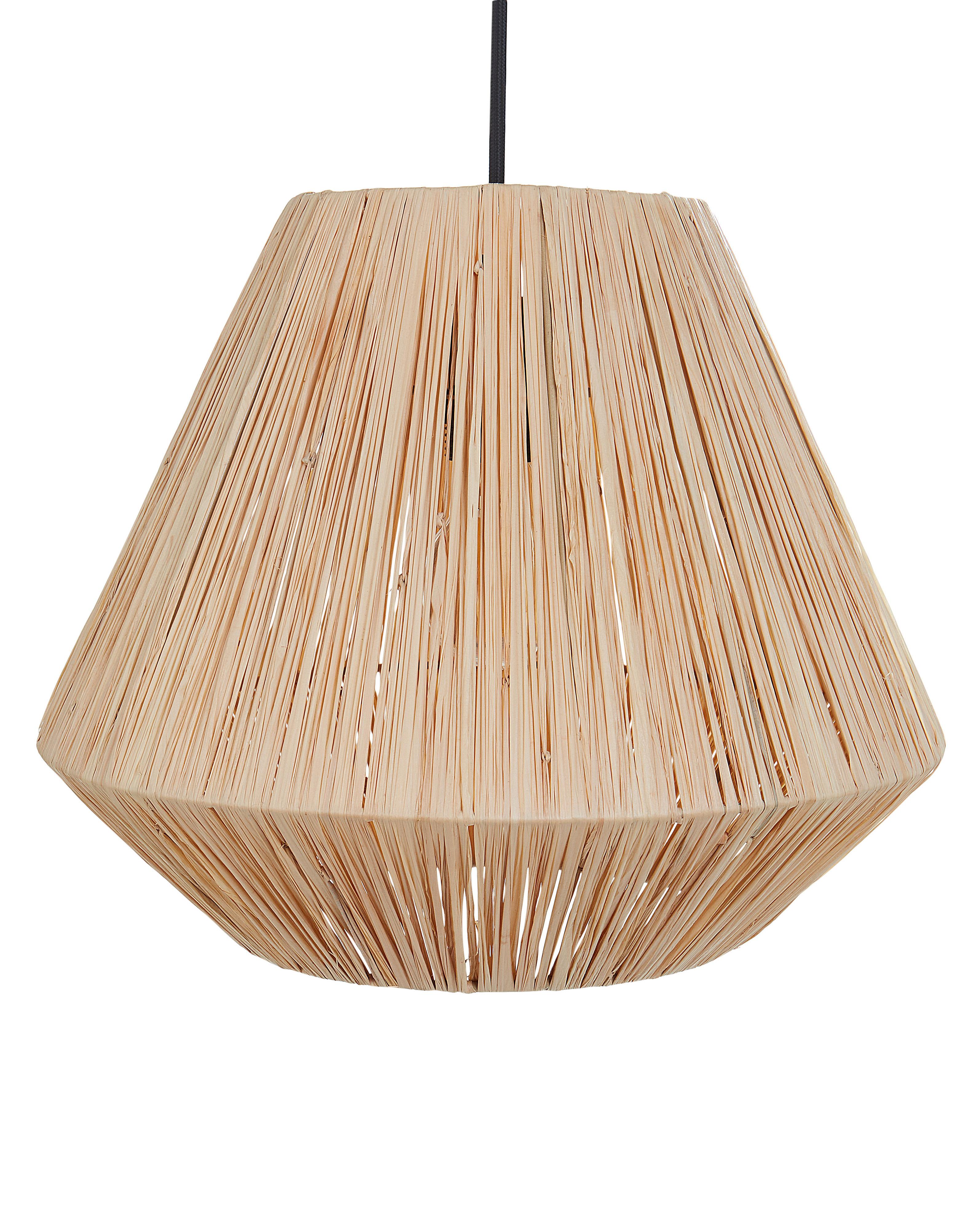 Lámpara colgante DAMIT Mimbre Natural