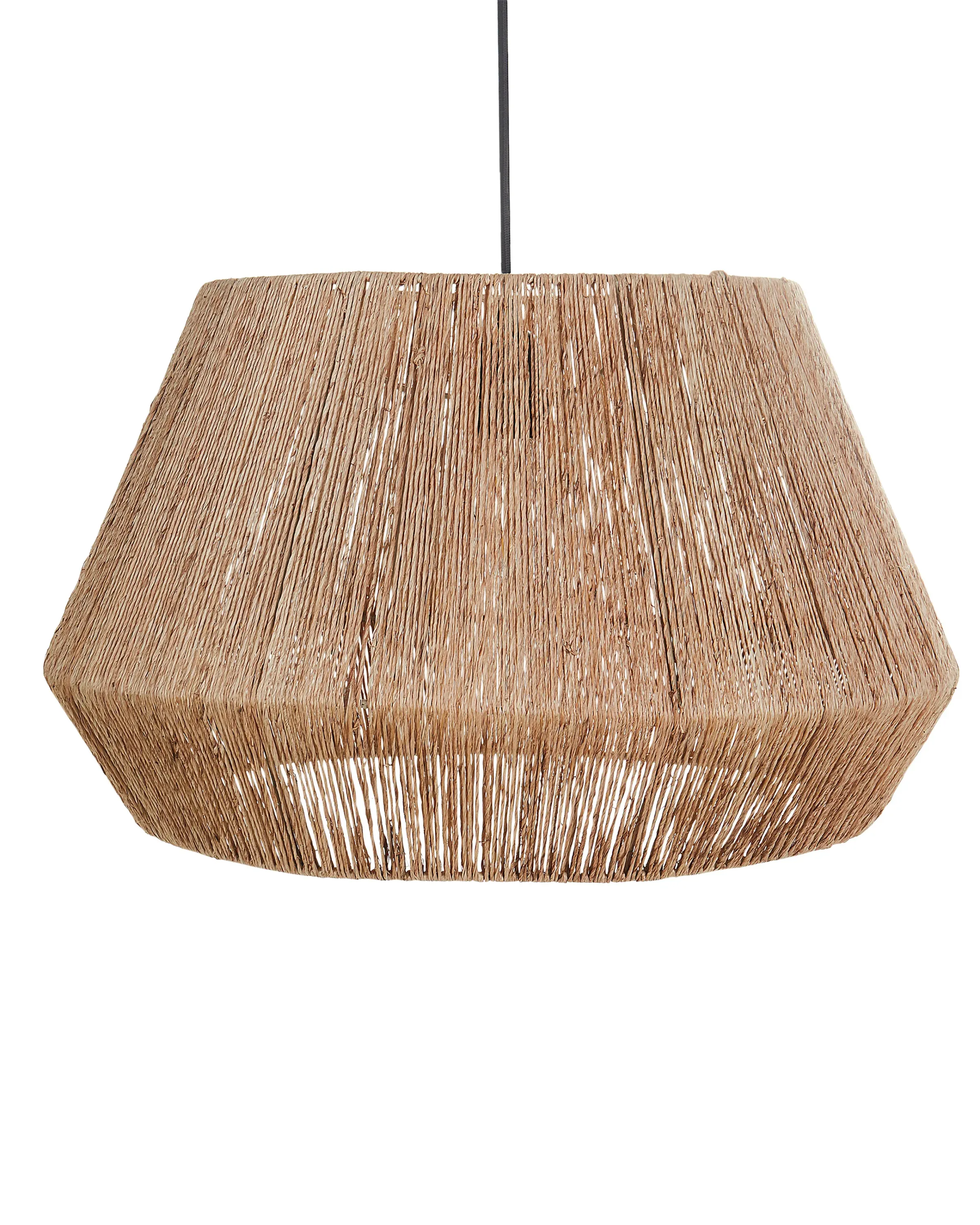 Lámpara colgante BIRAU Yute Natural