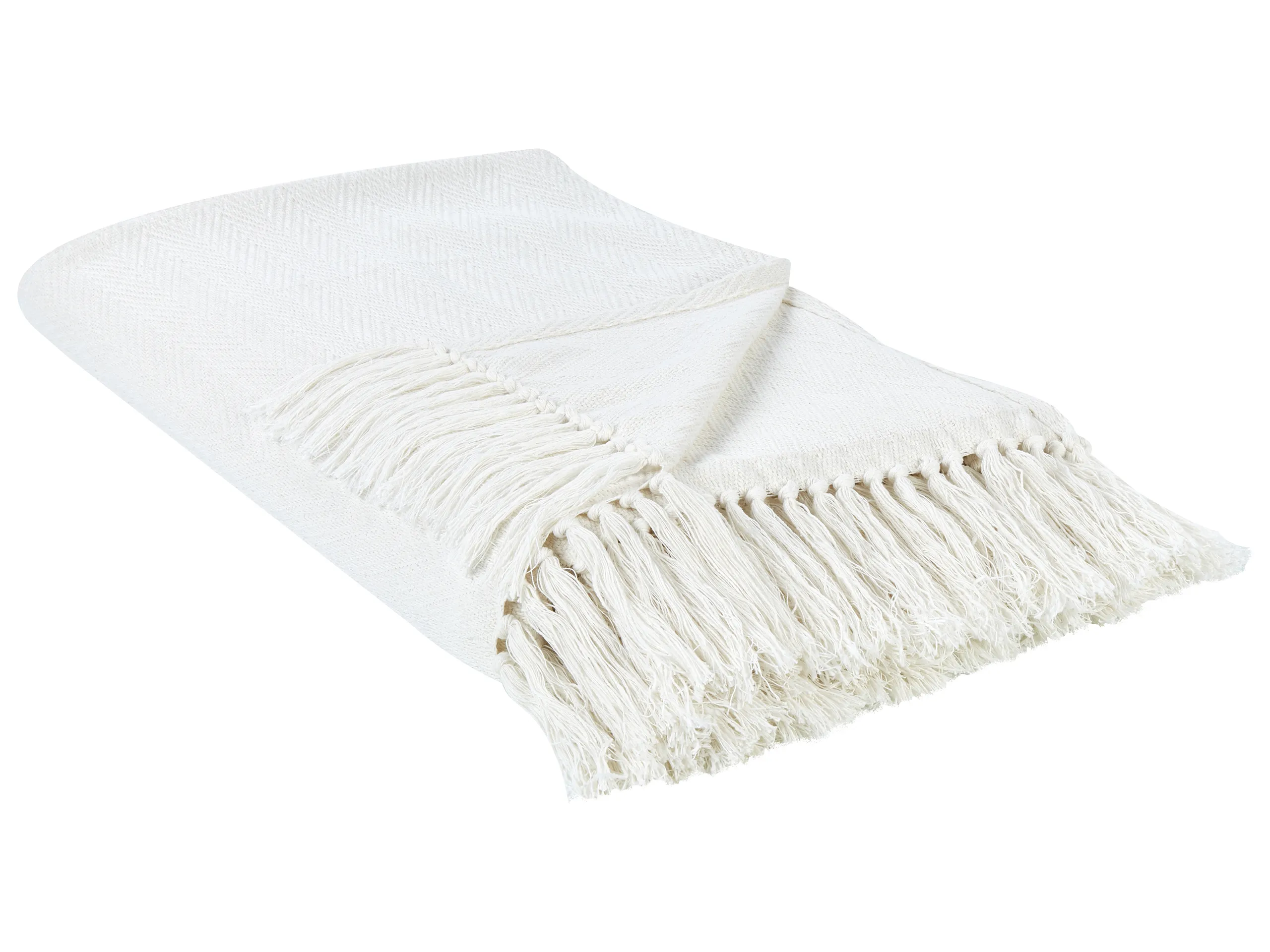 Blanket AMPARA Cotton 220 x 240 cm Off-White