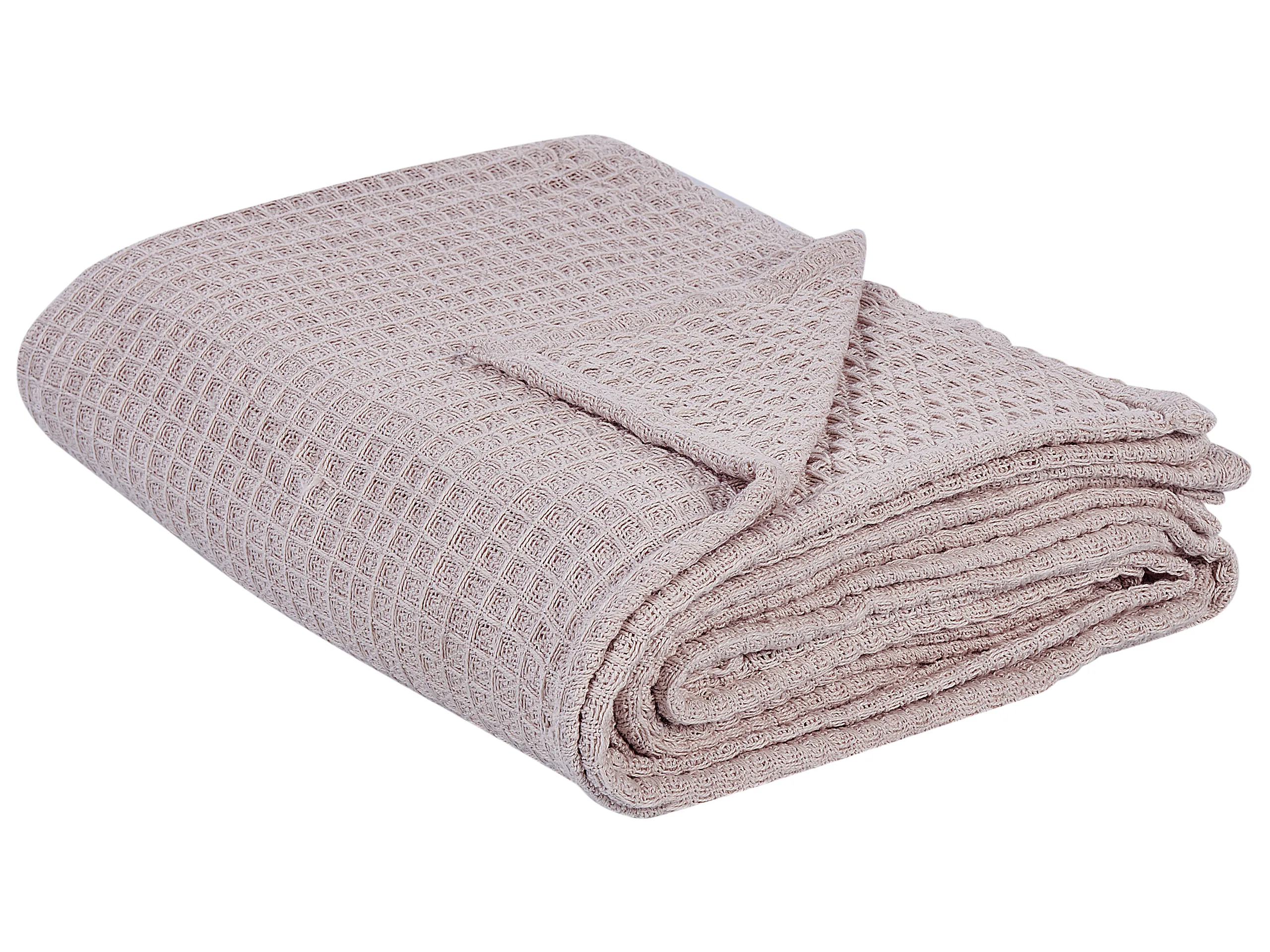 Bedspread CHAGYL Cotton 200 x 220 cm Pastel Pink