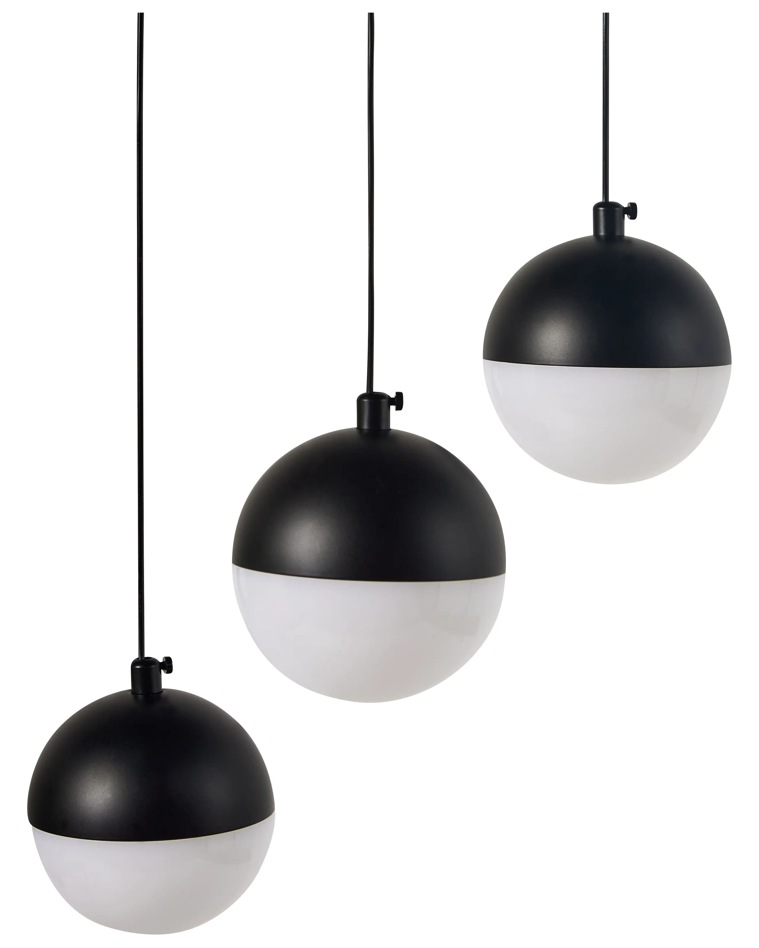 Lámpara LED colgante ANKOBRA Metal Negro