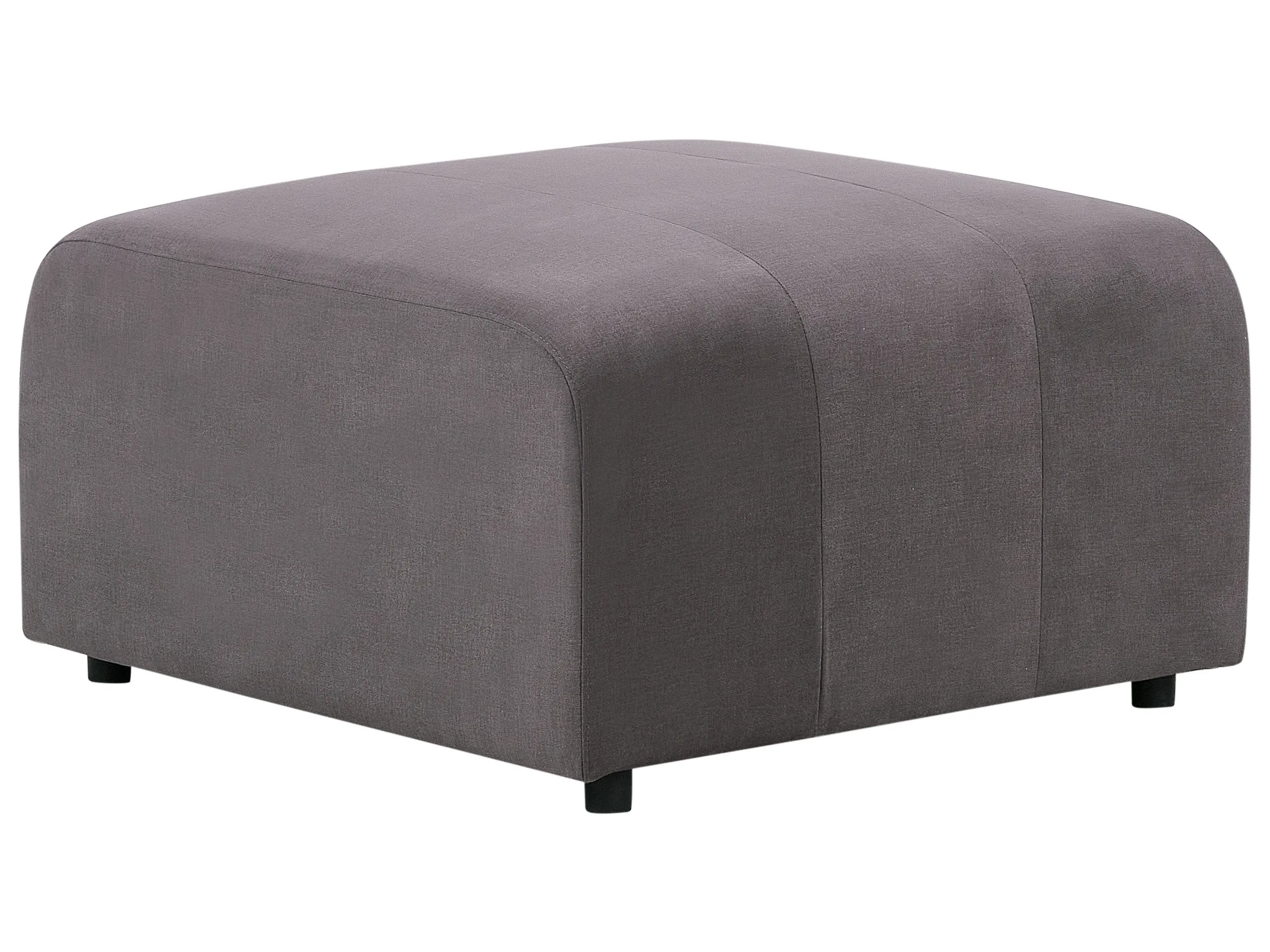 Otomana FALSTERBO Terciopelo Gris oscuro