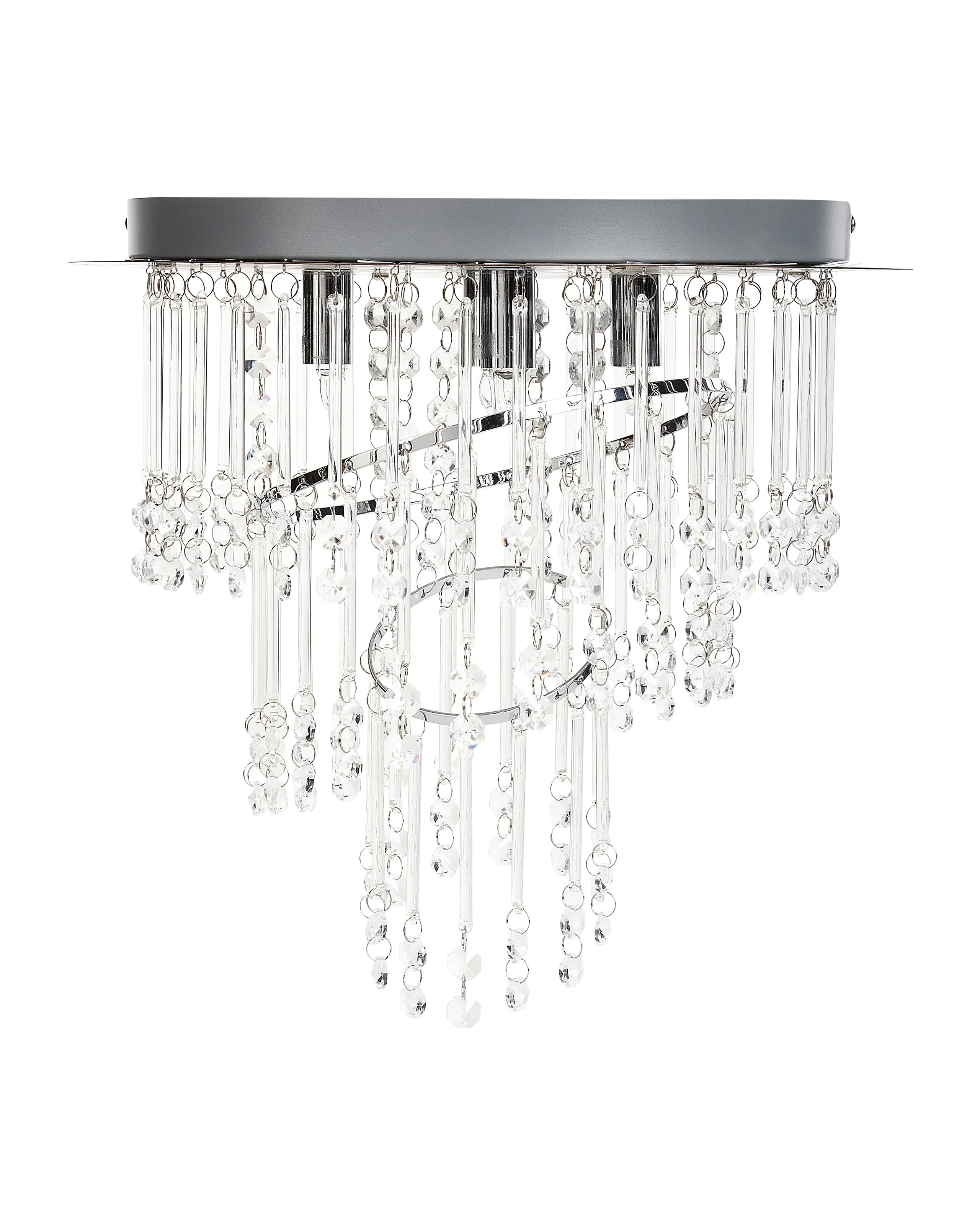 Chandelier ESMELLE S Crystal Silver