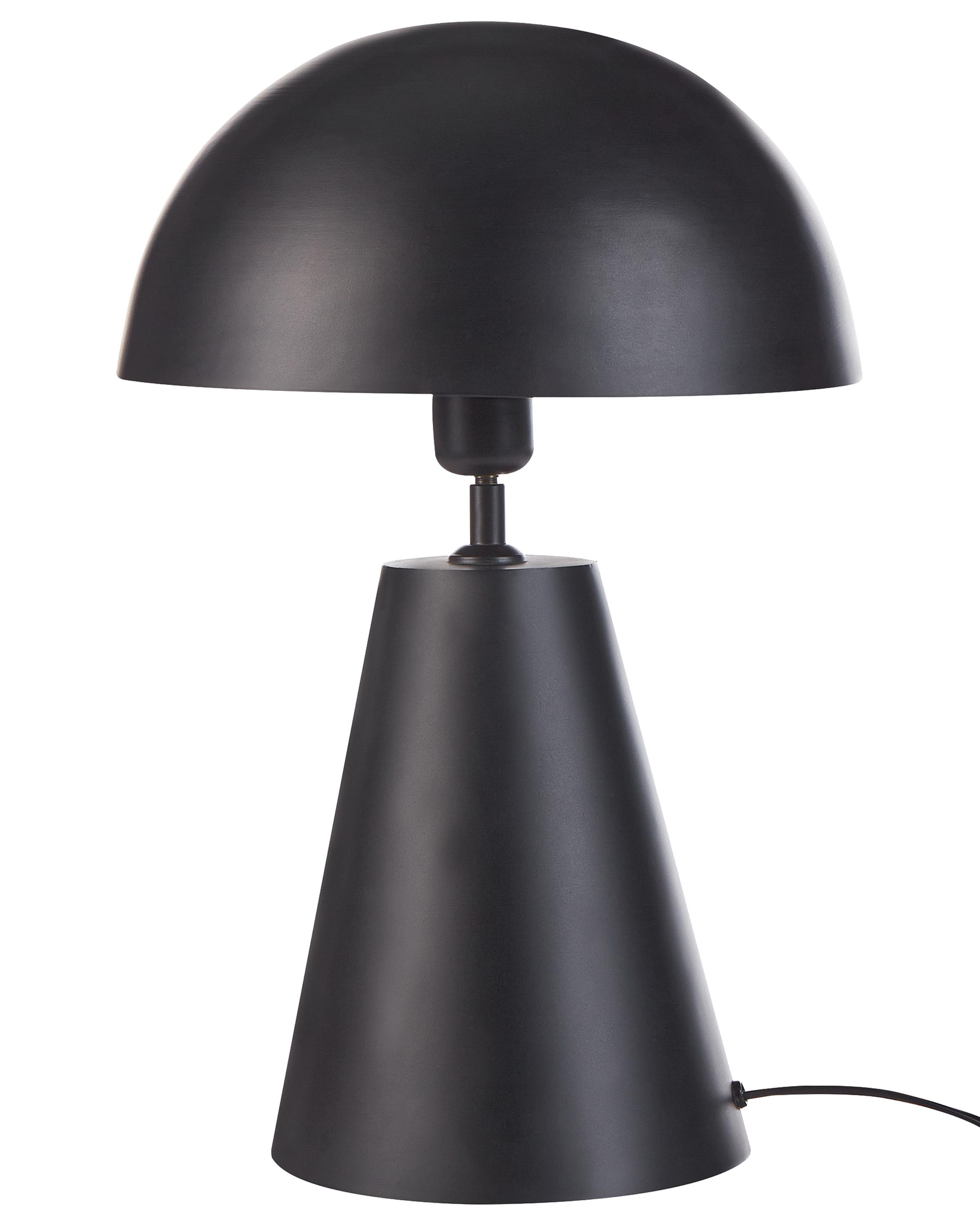 Lámpara de mesa PALMIET Metal Negro