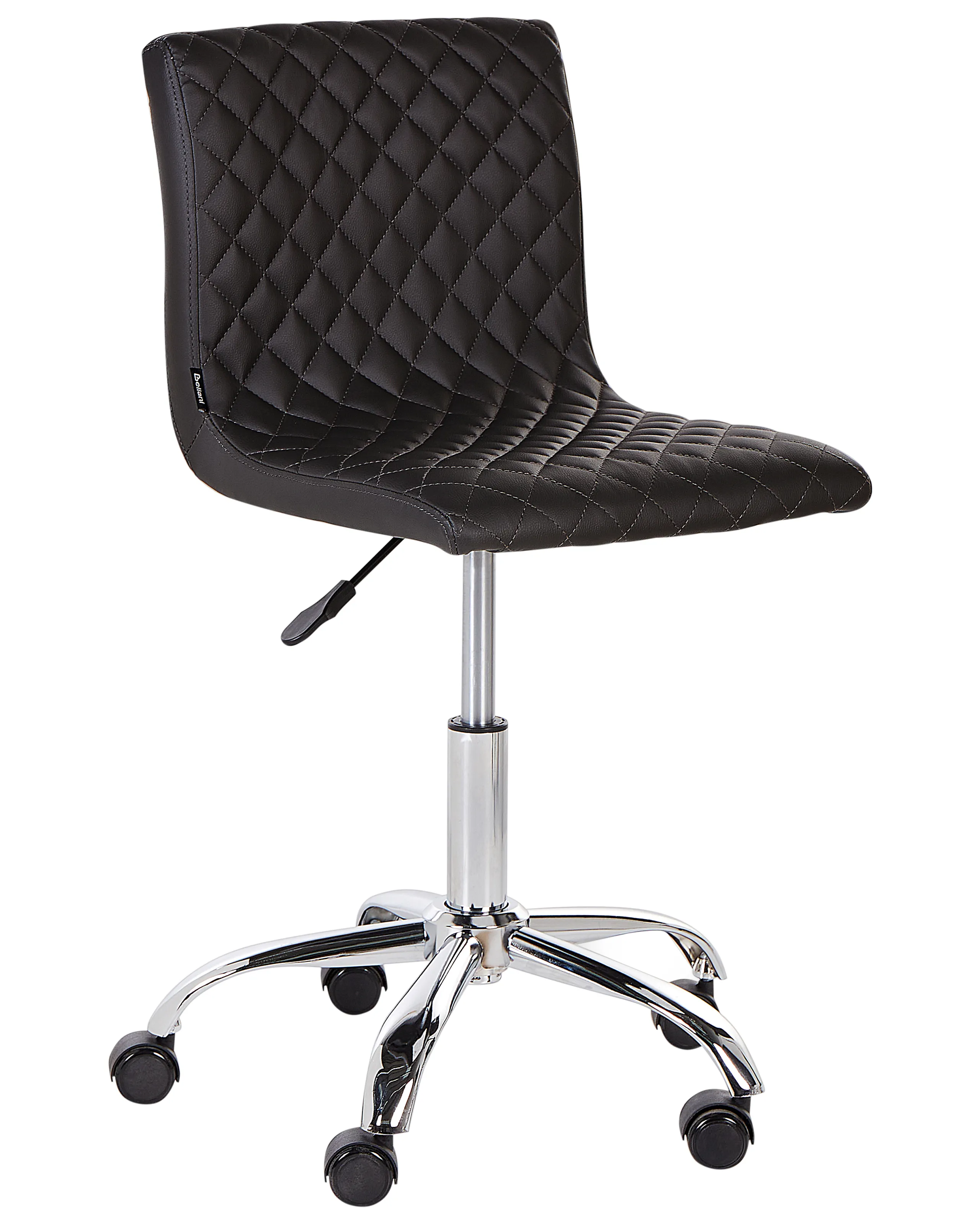 Desk Chair ORLANDO Faux Leather Black