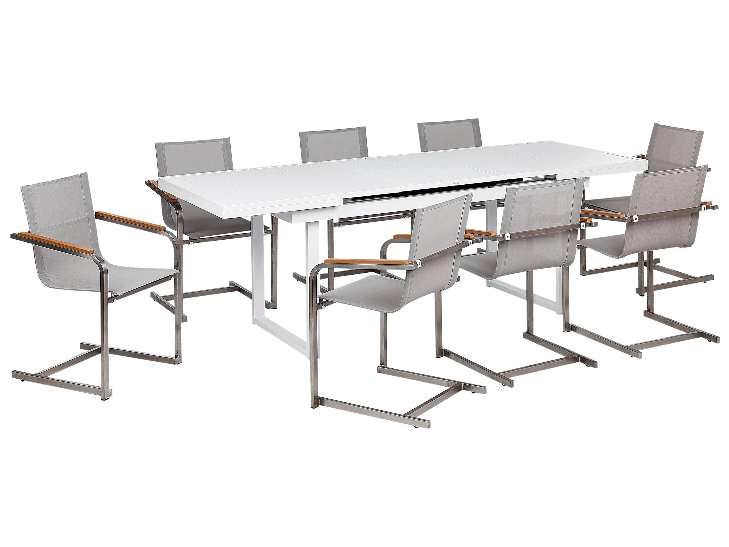 Conjunto de comedor exterior 8 plazas VALCANETTO/COSOLETO Metal Beige
