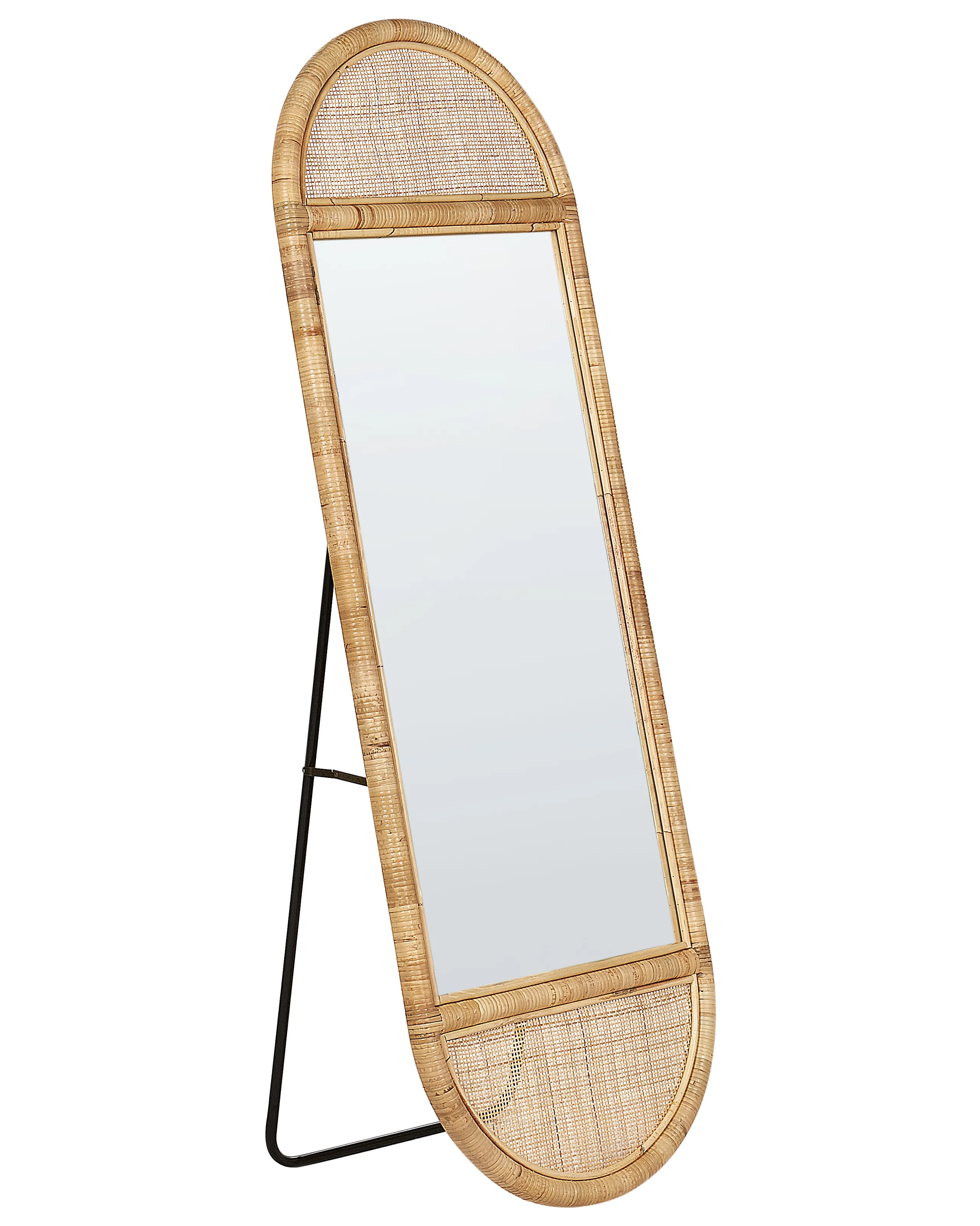 Espejo de pie BARGES 150 cm Ratán Natural