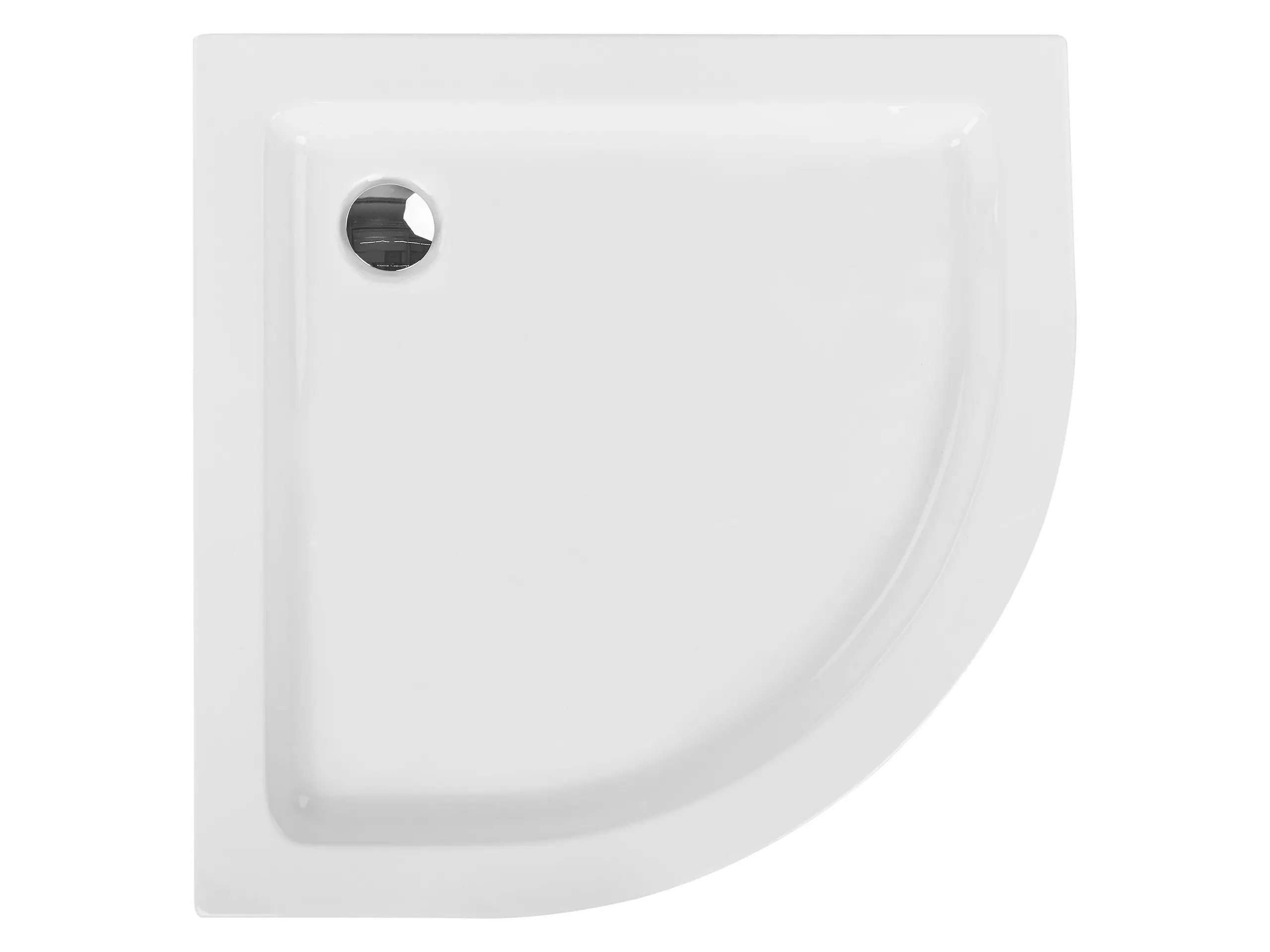 Plato de ducha ALISO 80 x 80 x 7 cm Blanco