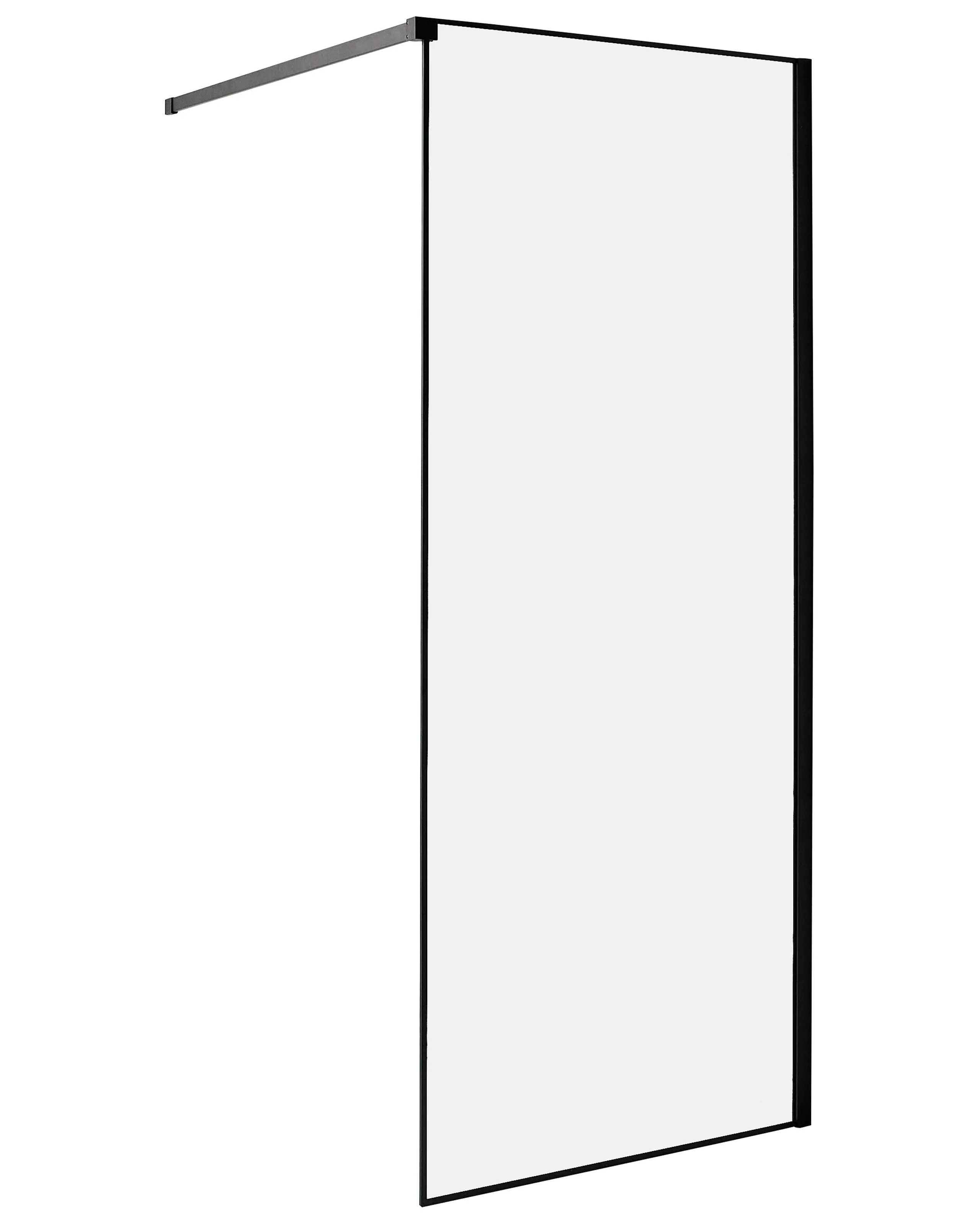 Mampara de ducha WASPAM 80 x 190 cm Negro