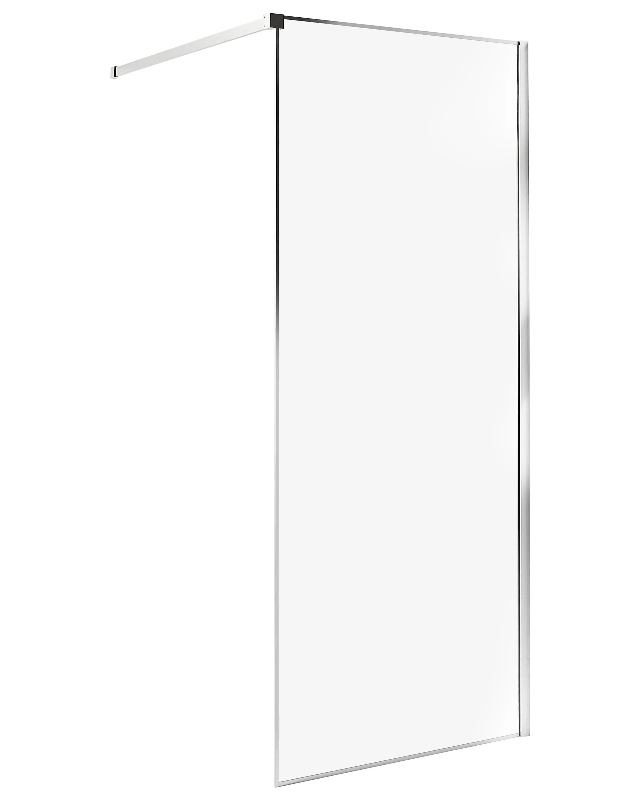 Mampara de ducha WASPAM 80 x 190 cm Plateado
