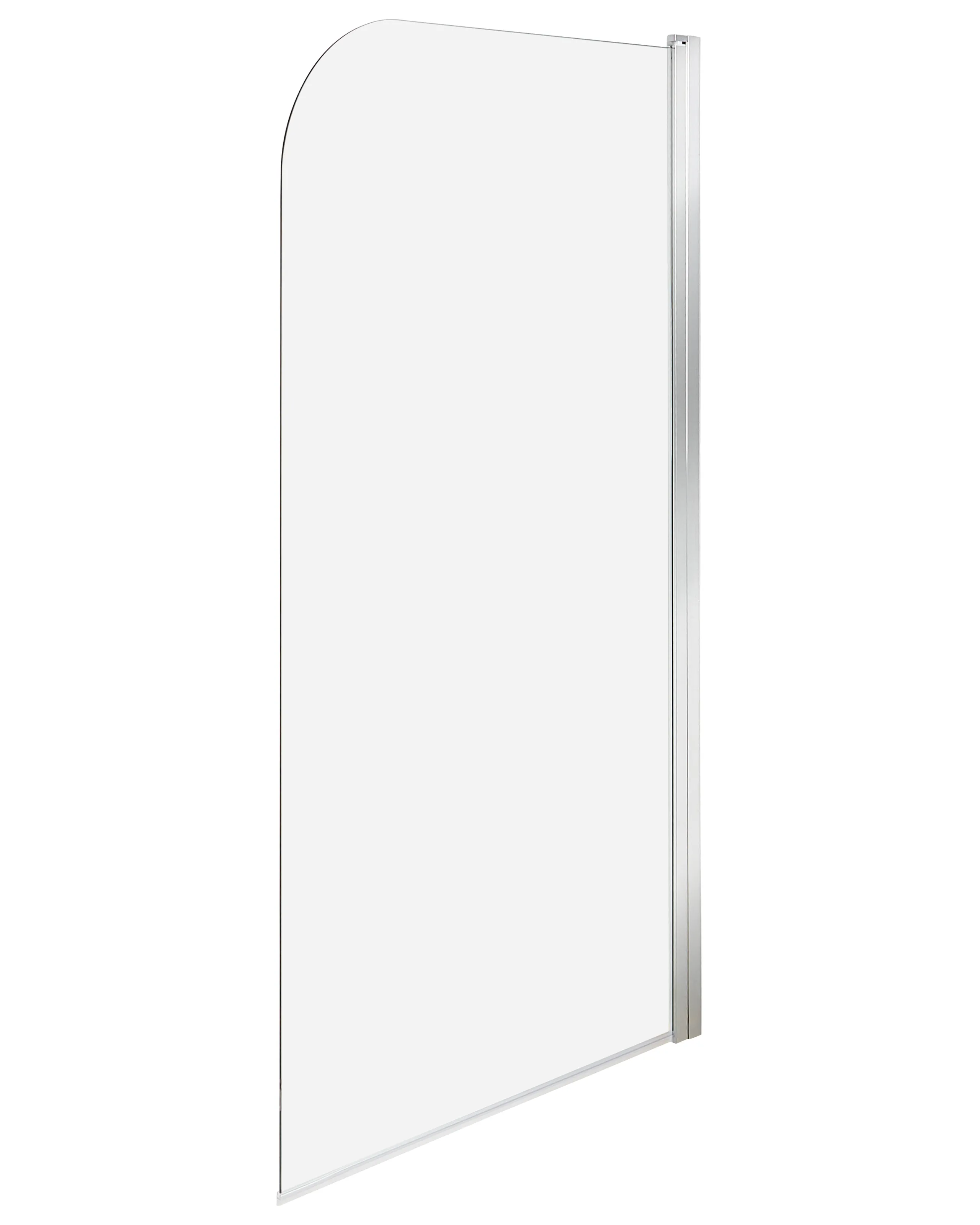 Mampara de ducha LAPAN 140 x 70 cm Plateado